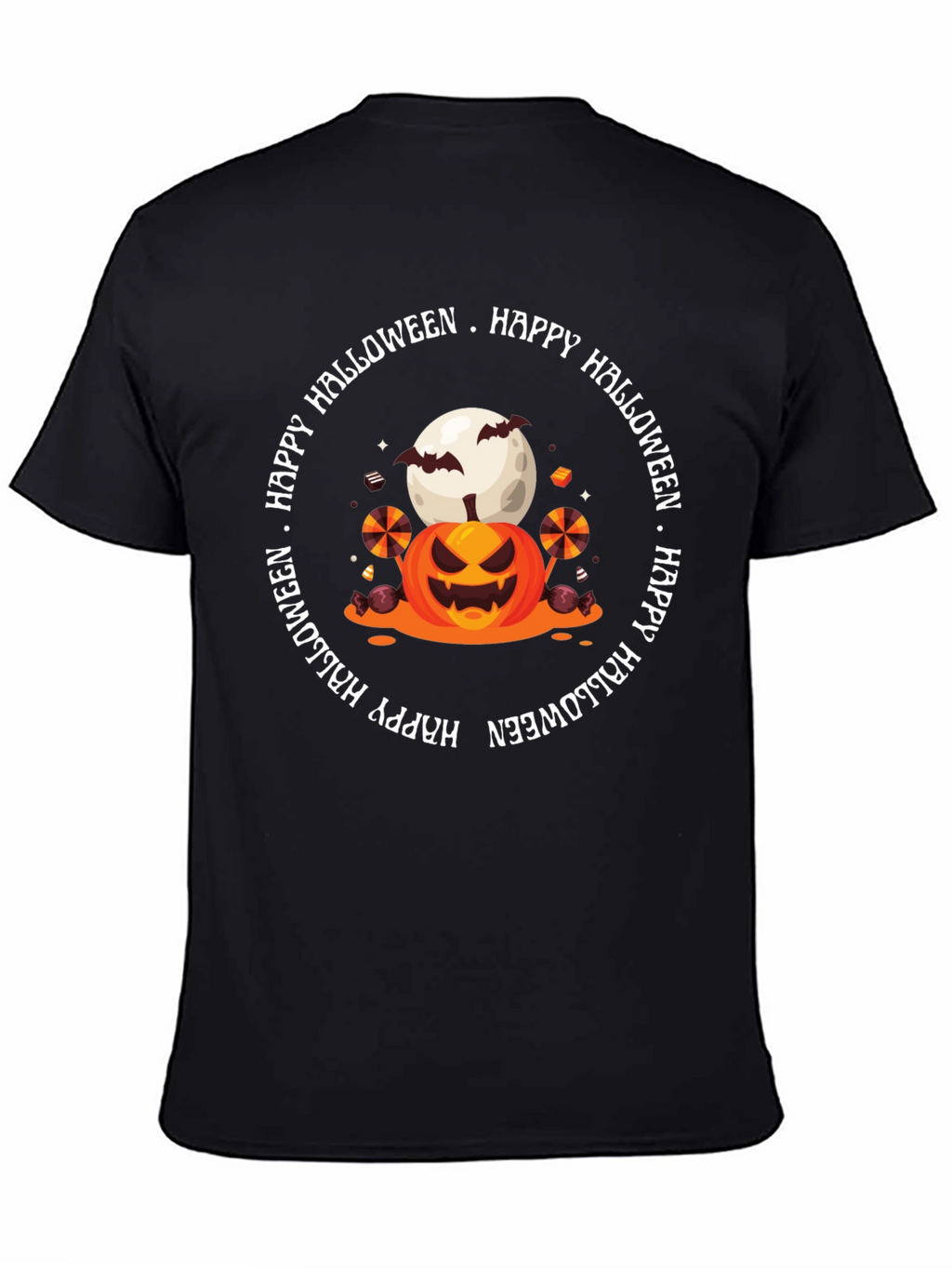 Camiseta Halloween - Calabaza y Luna