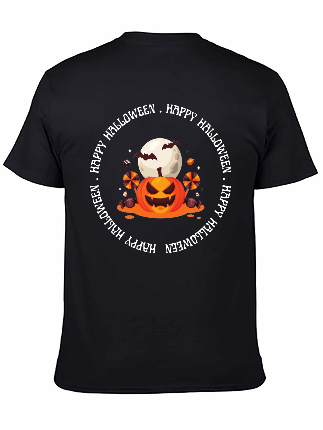 Camiseta Halloween - Calabaza y Luna