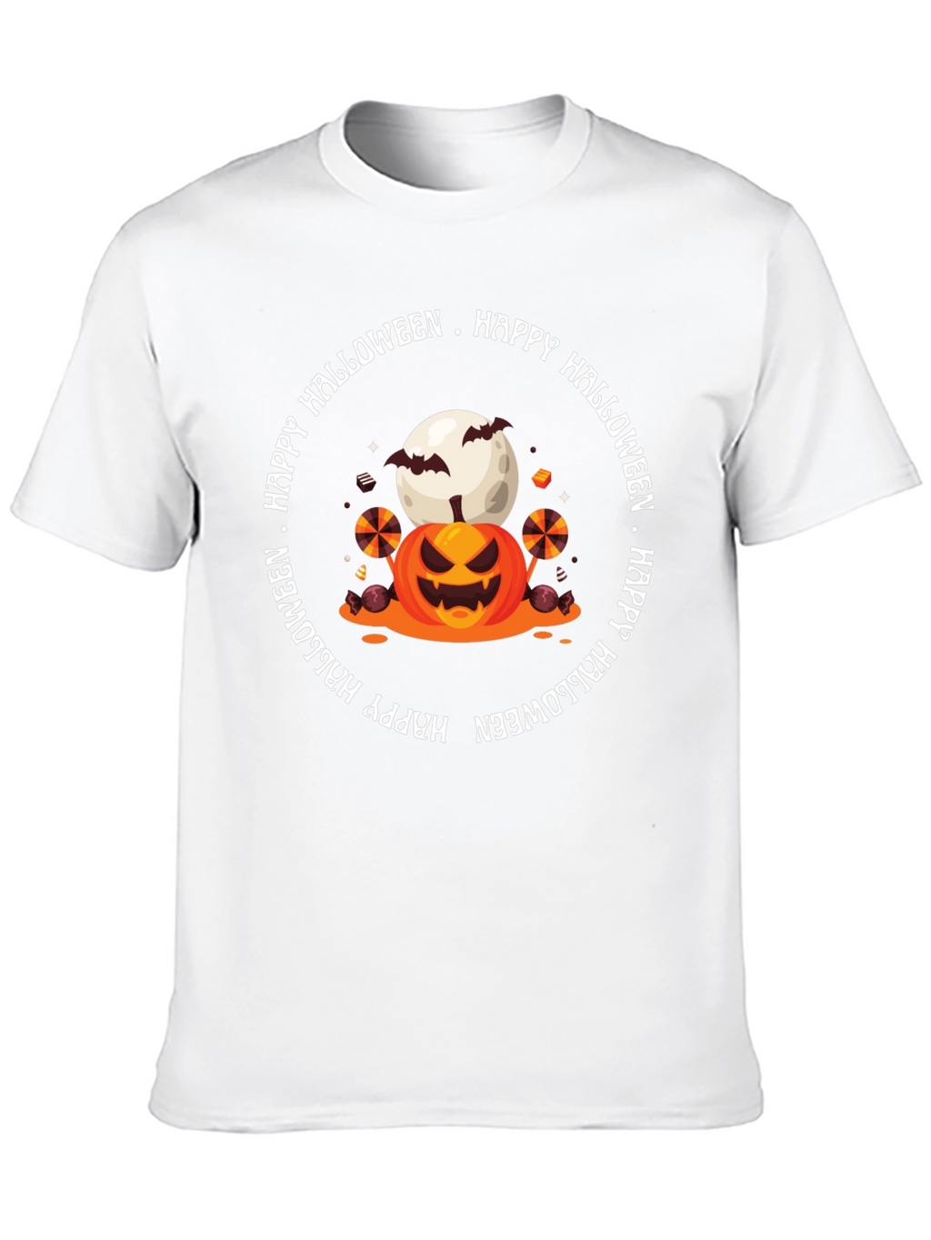 Camiseta Halloween - Calabaza y Luna
