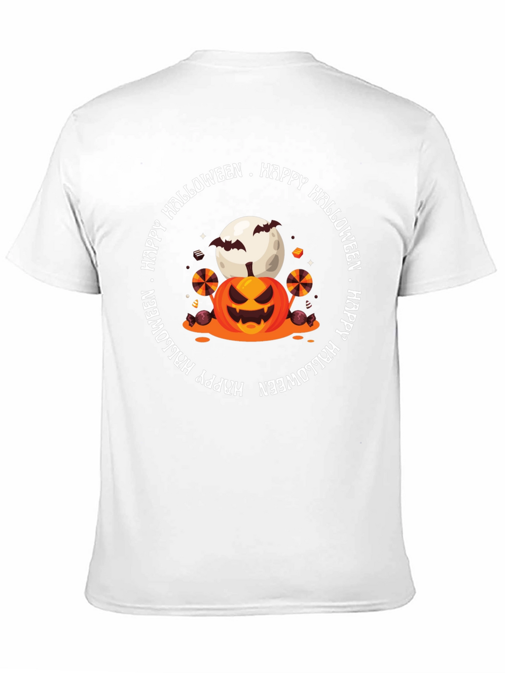 Camiseta Halloween - Calabaza y Luna