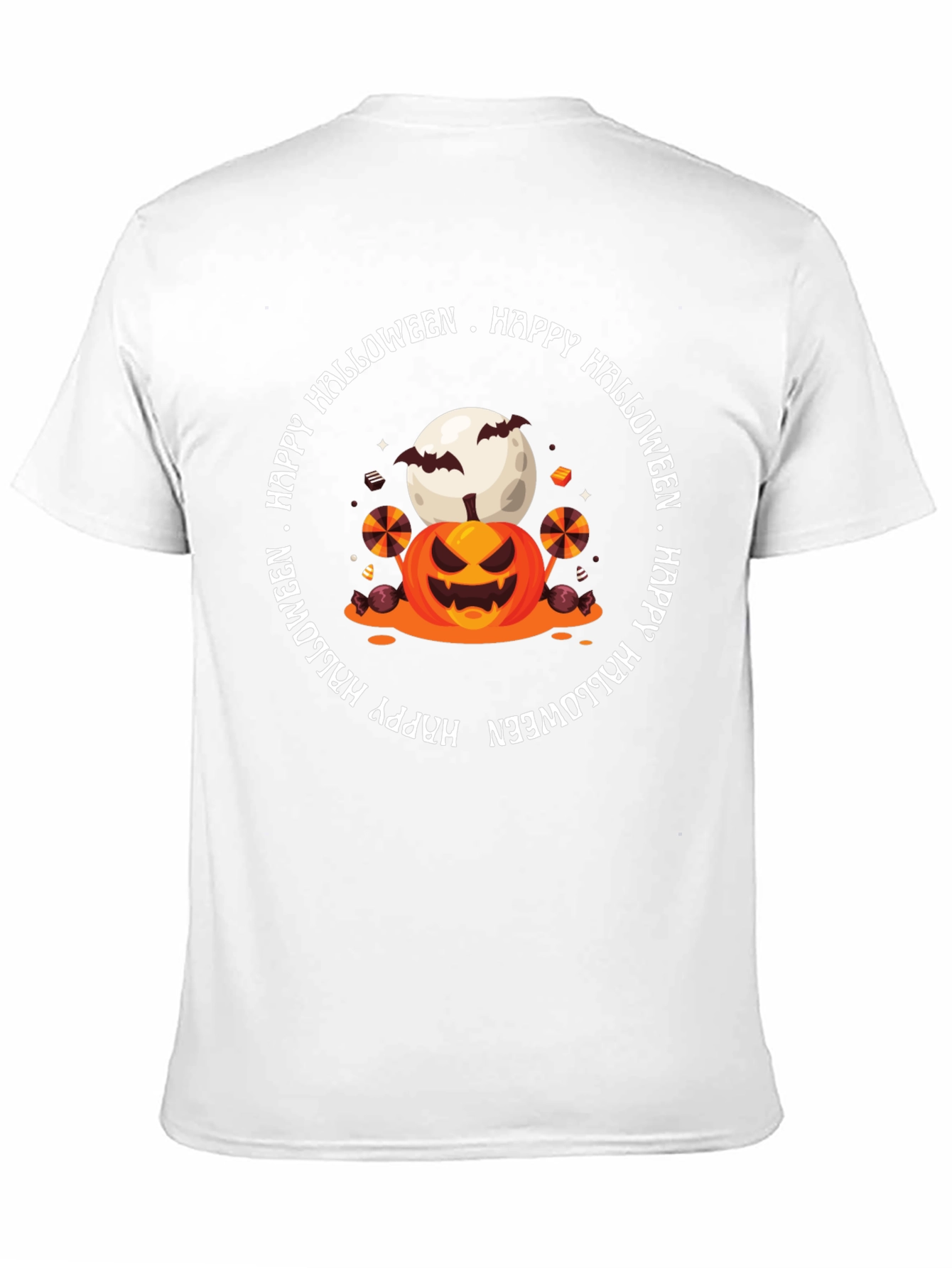Camiseta Halloween - Calabaza y Luna