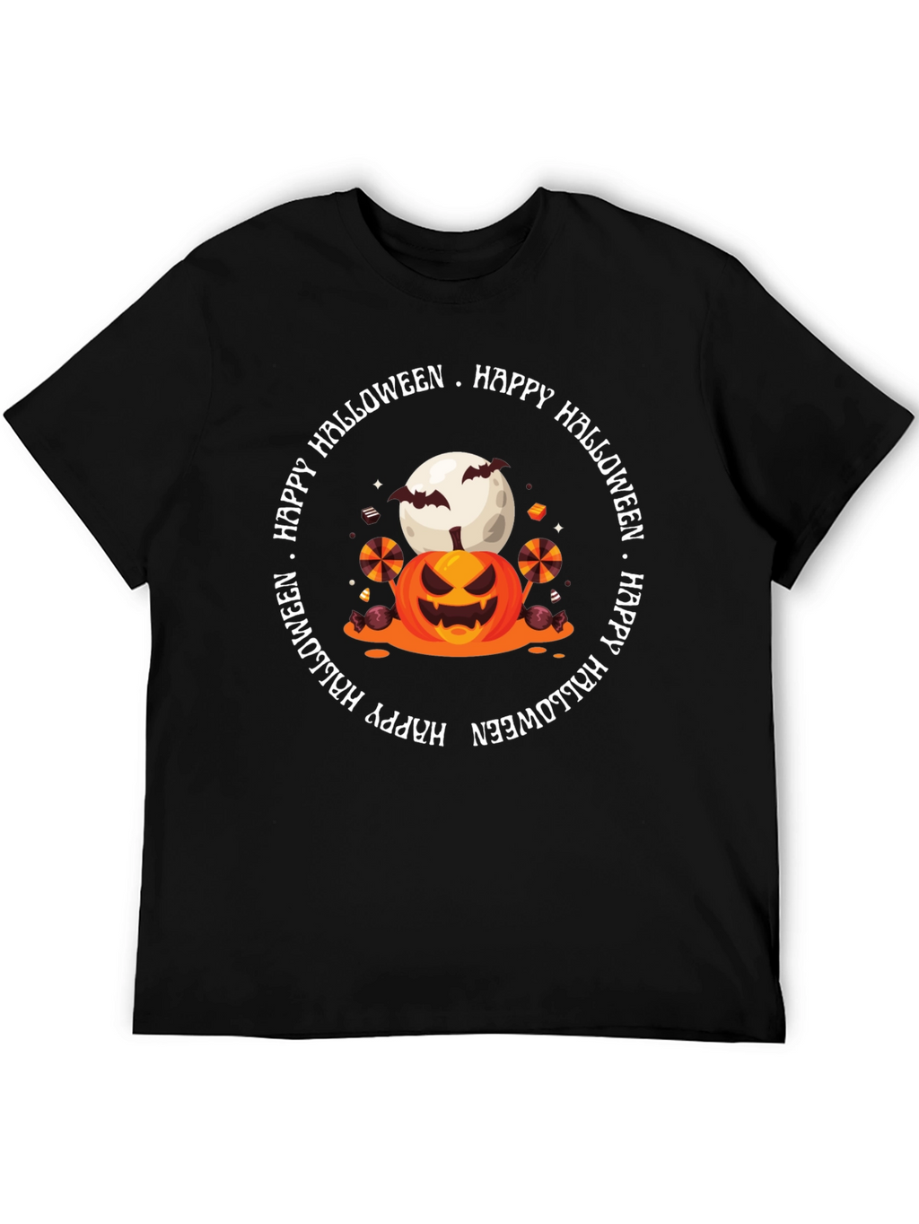 Camiseta Halloween - Calabaza y Luna