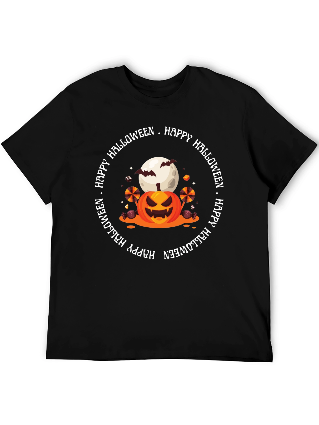 Camiseta Halloween - Calabaza y Luna