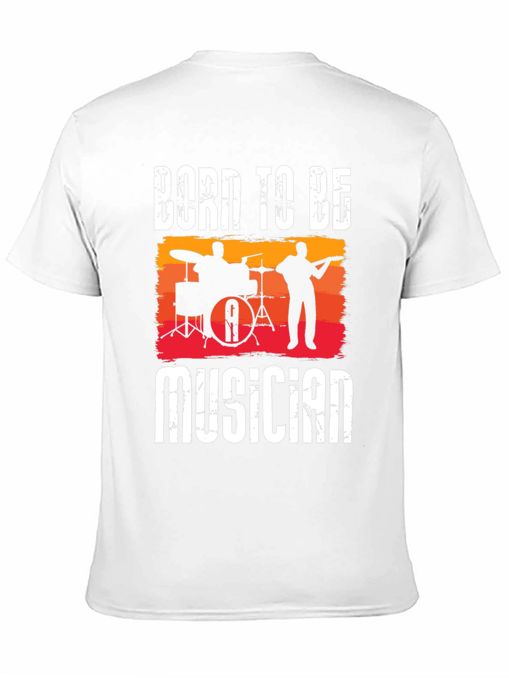 Camiseta Negra Born To Be Musician