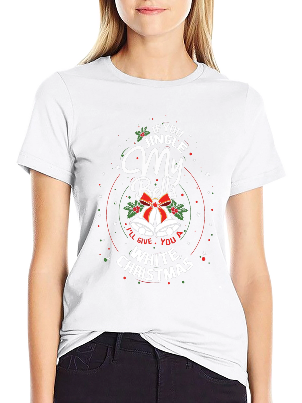 Camiseta Navideña Jingle My Bells