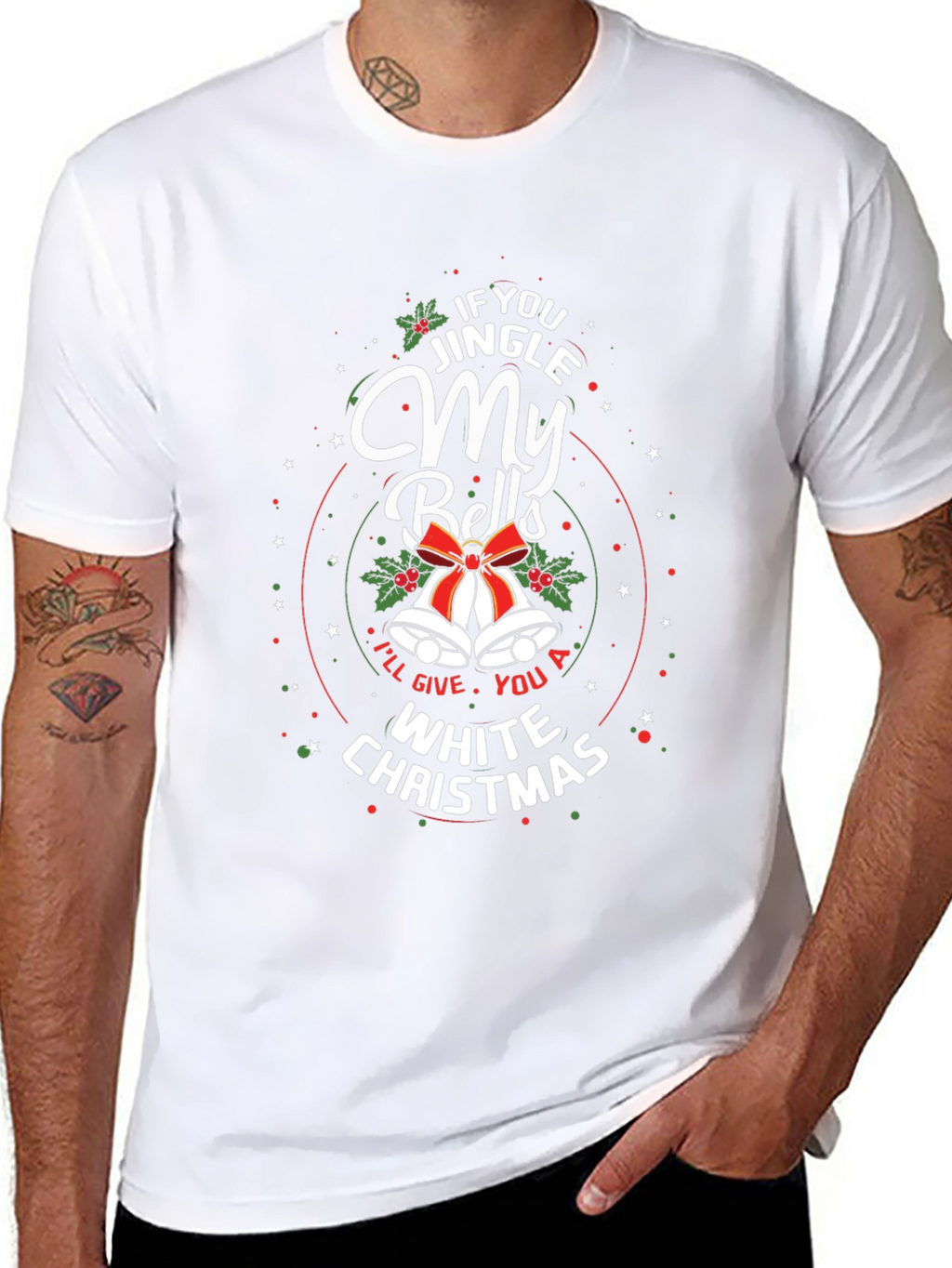 Camiseta Navideña Jingle My Bells