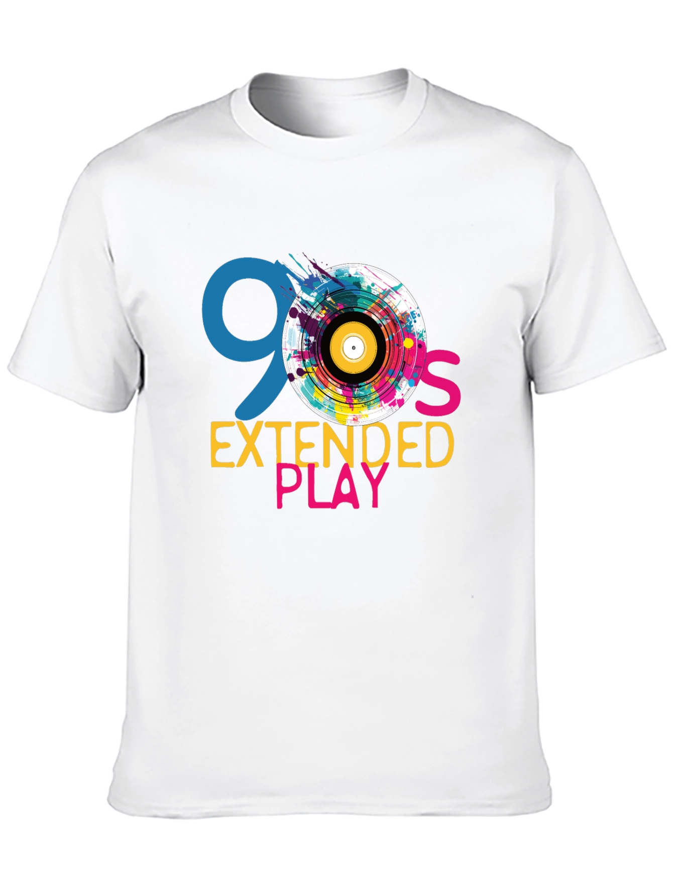 Camiseta Negra 90s Extended Play