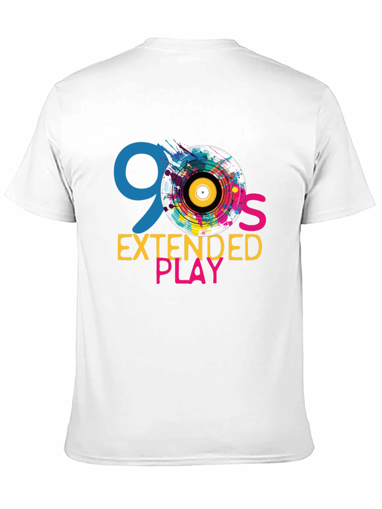Camiseta Negra 90s Extended Play