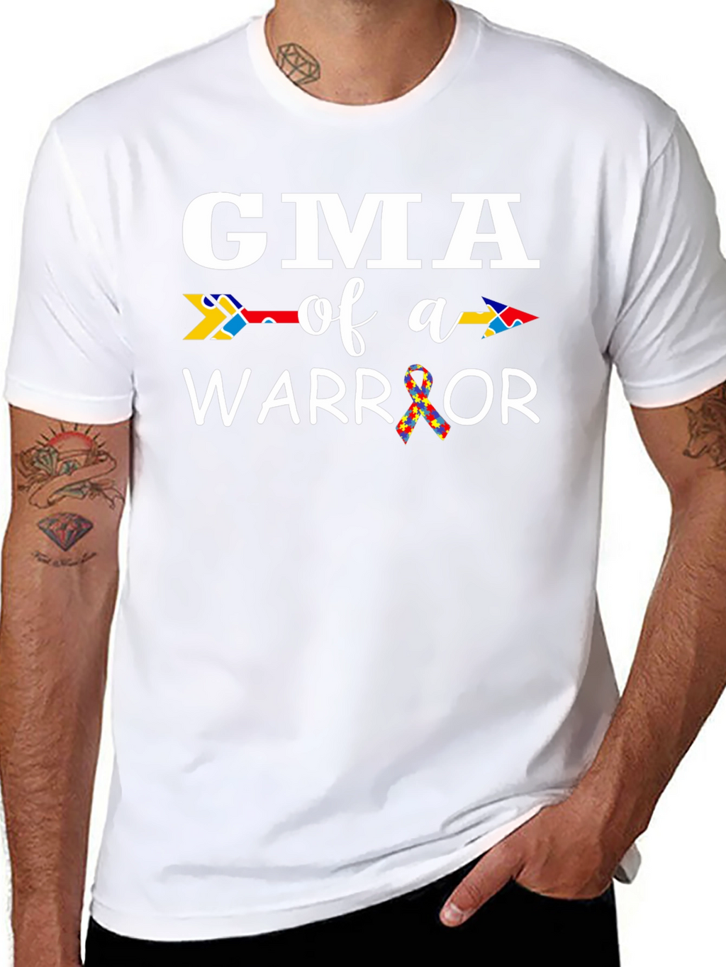 Camiseta GMA of a Warrior Autismo