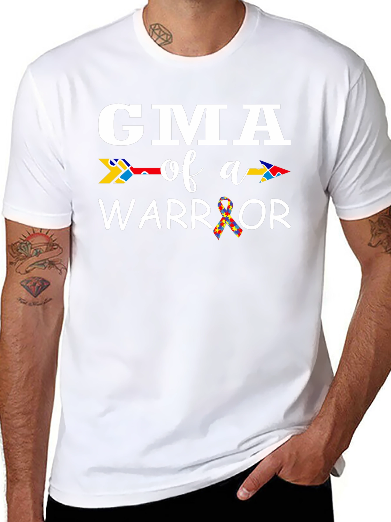 Camiseta GMA of a Warrior Autismo
