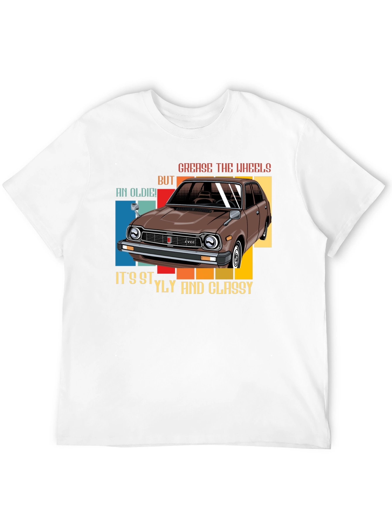 Camiseta coche clásico - Estilo y elegancia