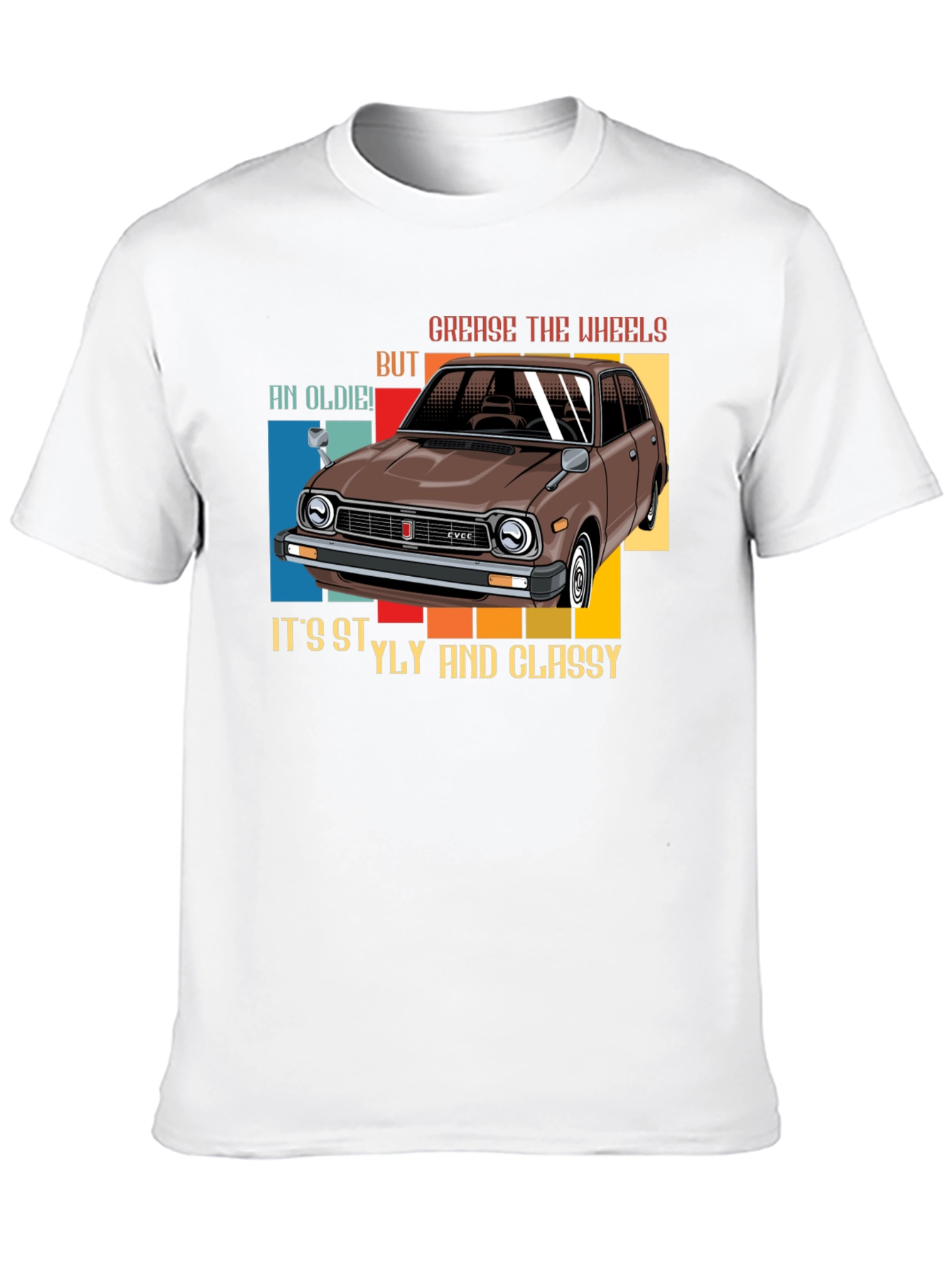 Camiseta coche clásico - Estilo y elegancia