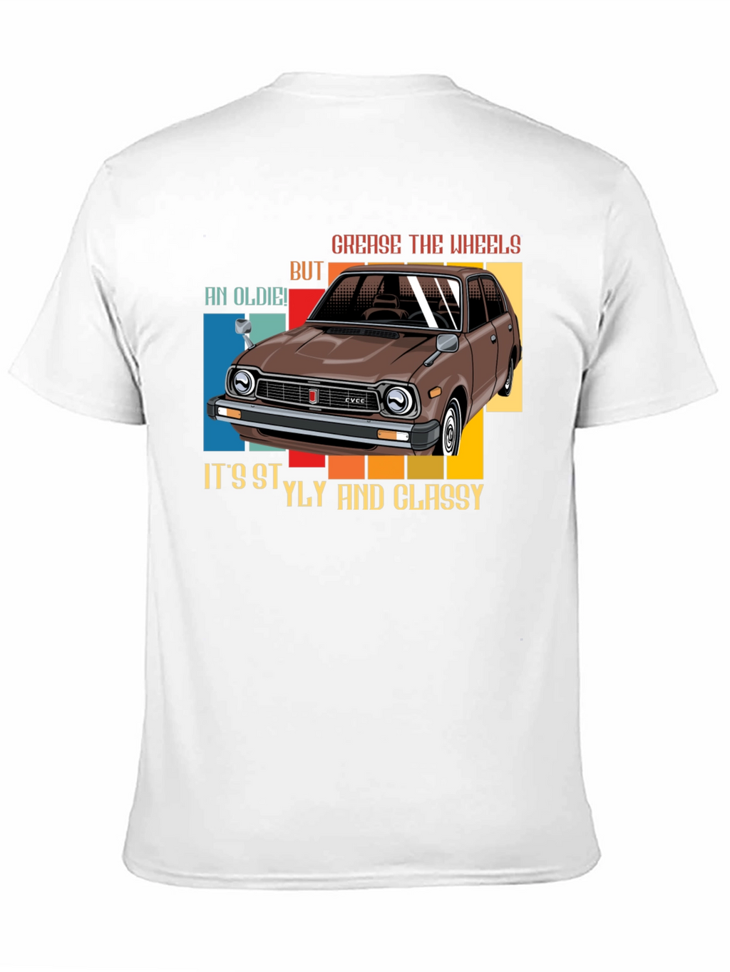 Camiseta coche clásico - Estilo y elegancia