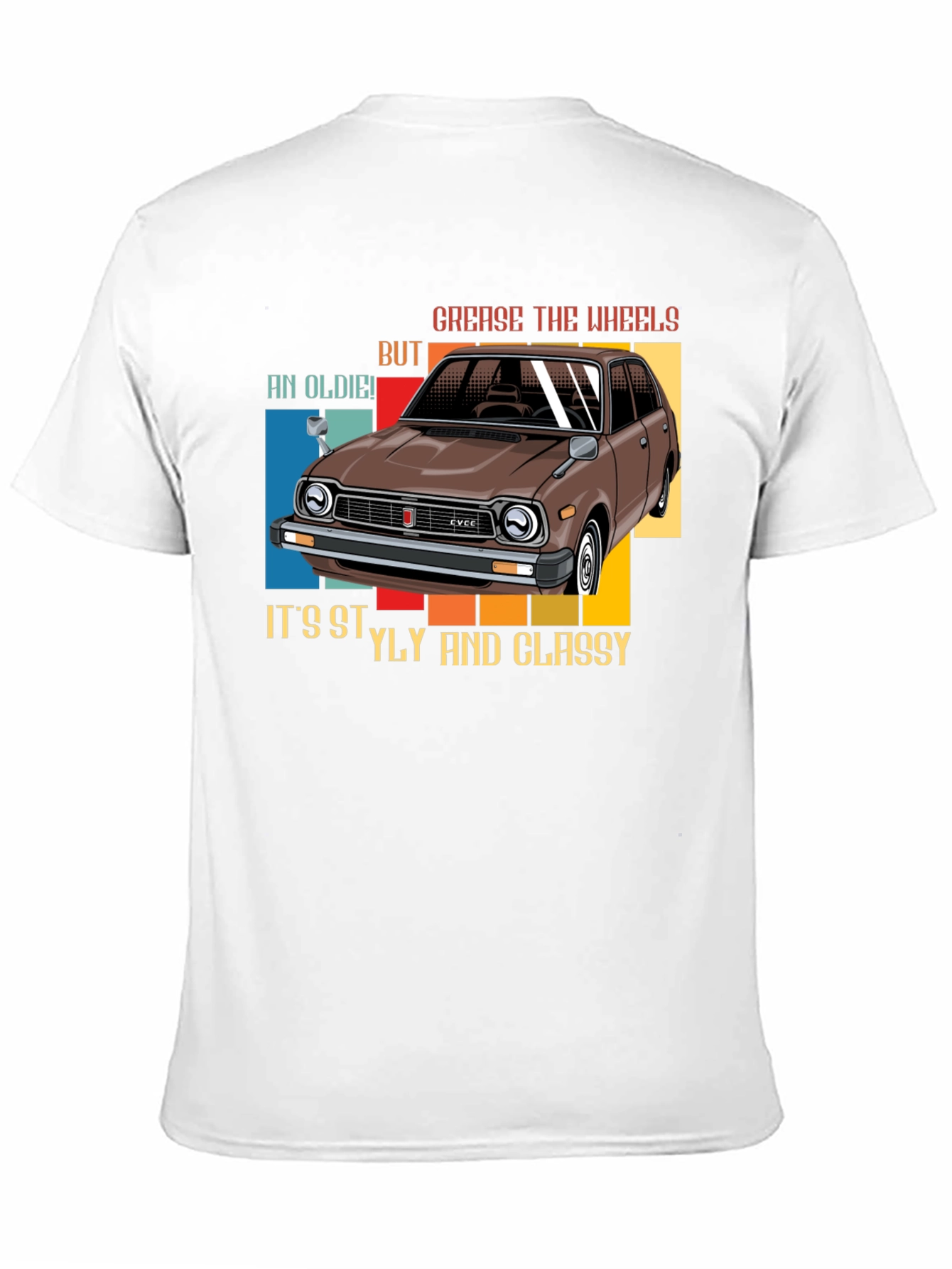 Camiseta coche clásico - Estilo y elegancia