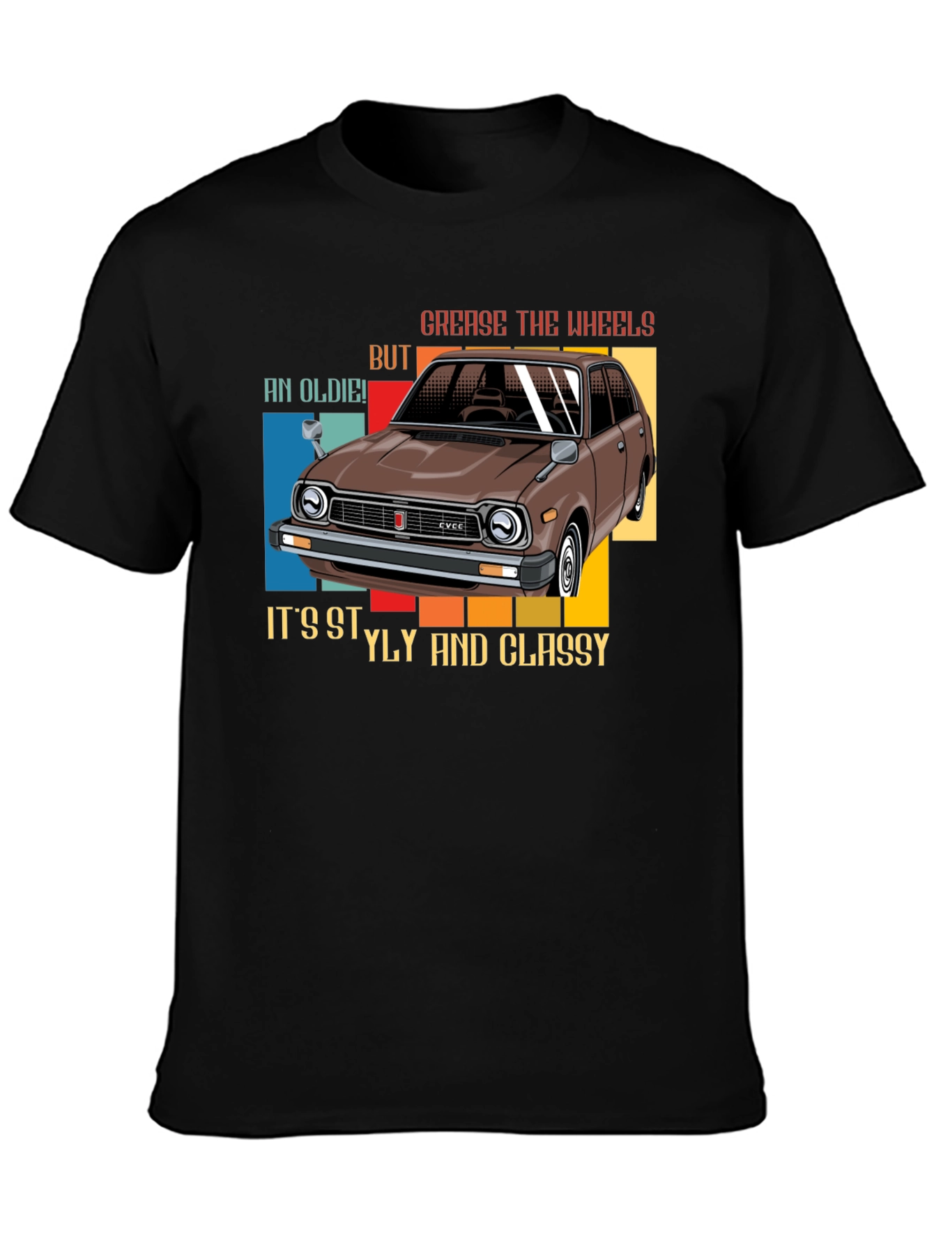 Camiseta coche clásico - Estilo y elegancia