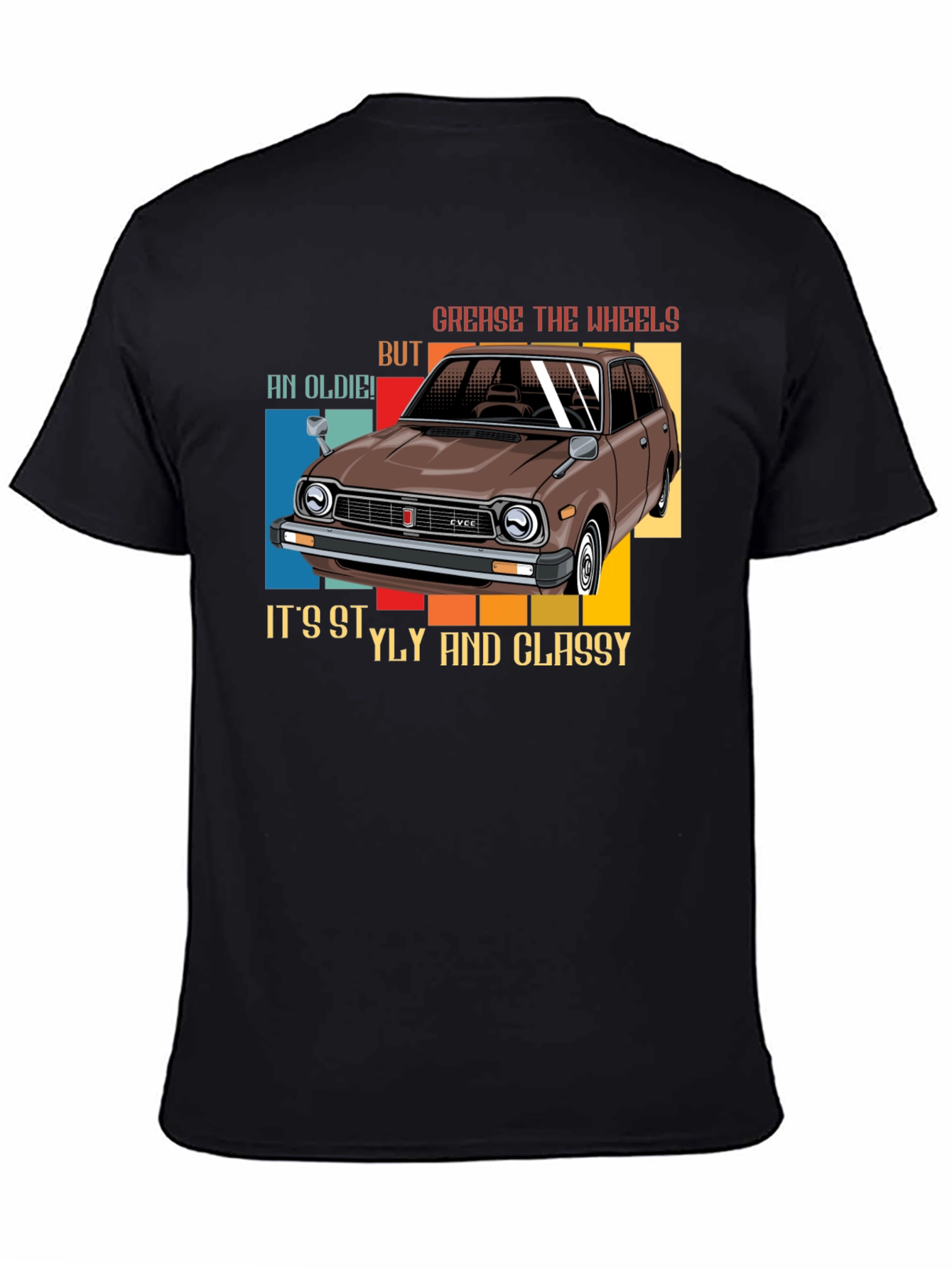Camiseta coche clásico - Estilo y elegancia