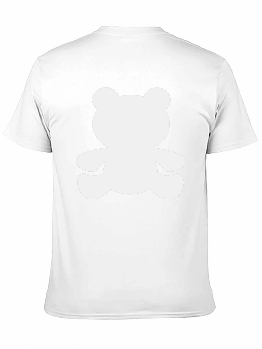 Camiseta Negra con Diseño de Oso