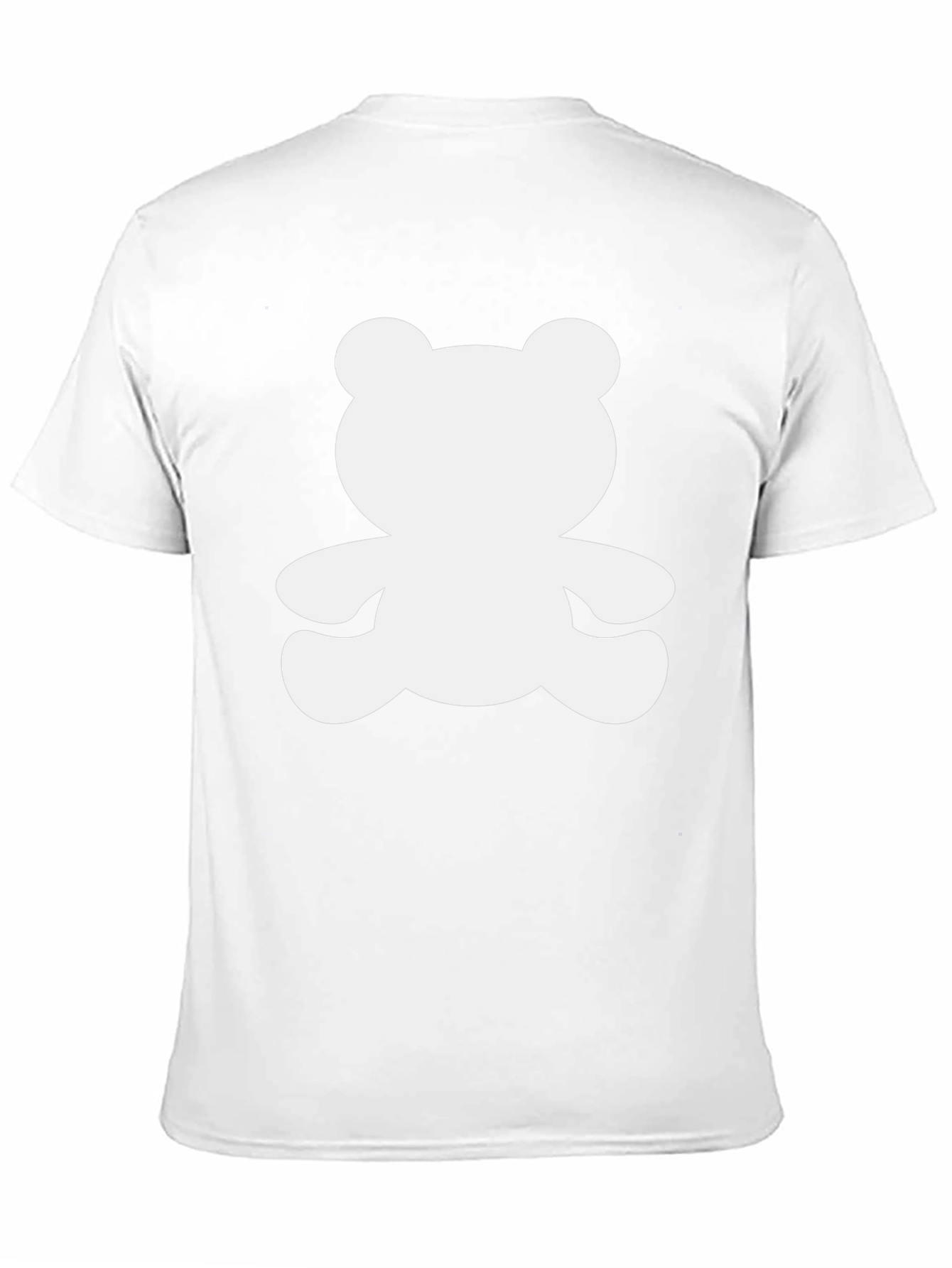 Camiseta Negra con Diseño de Oso