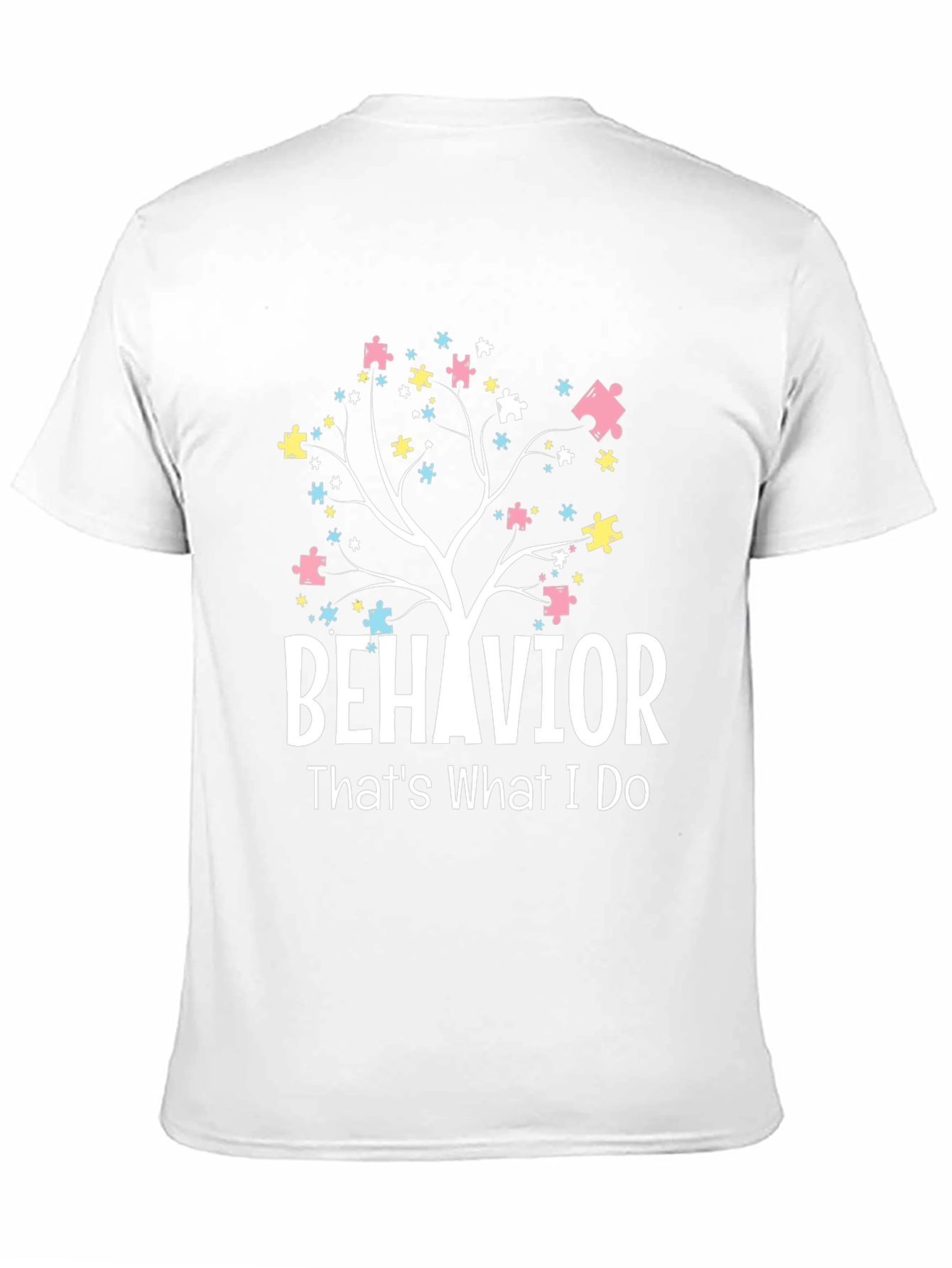 Camiseta Negra Behavior Thats What I Do
