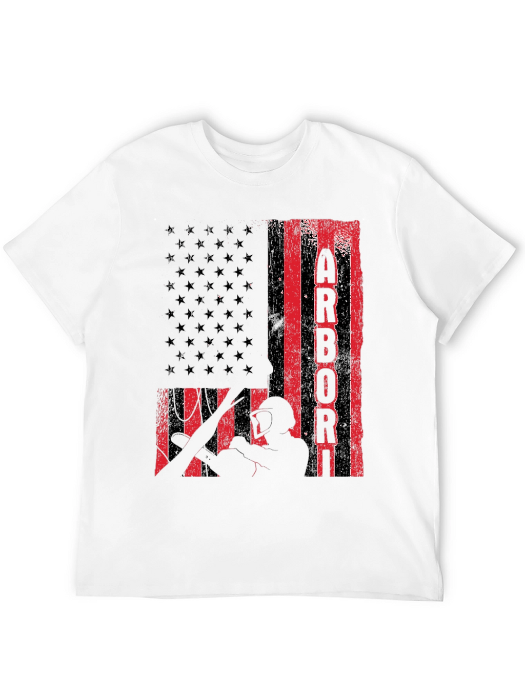 Camiseta Arborista Bandera Americana