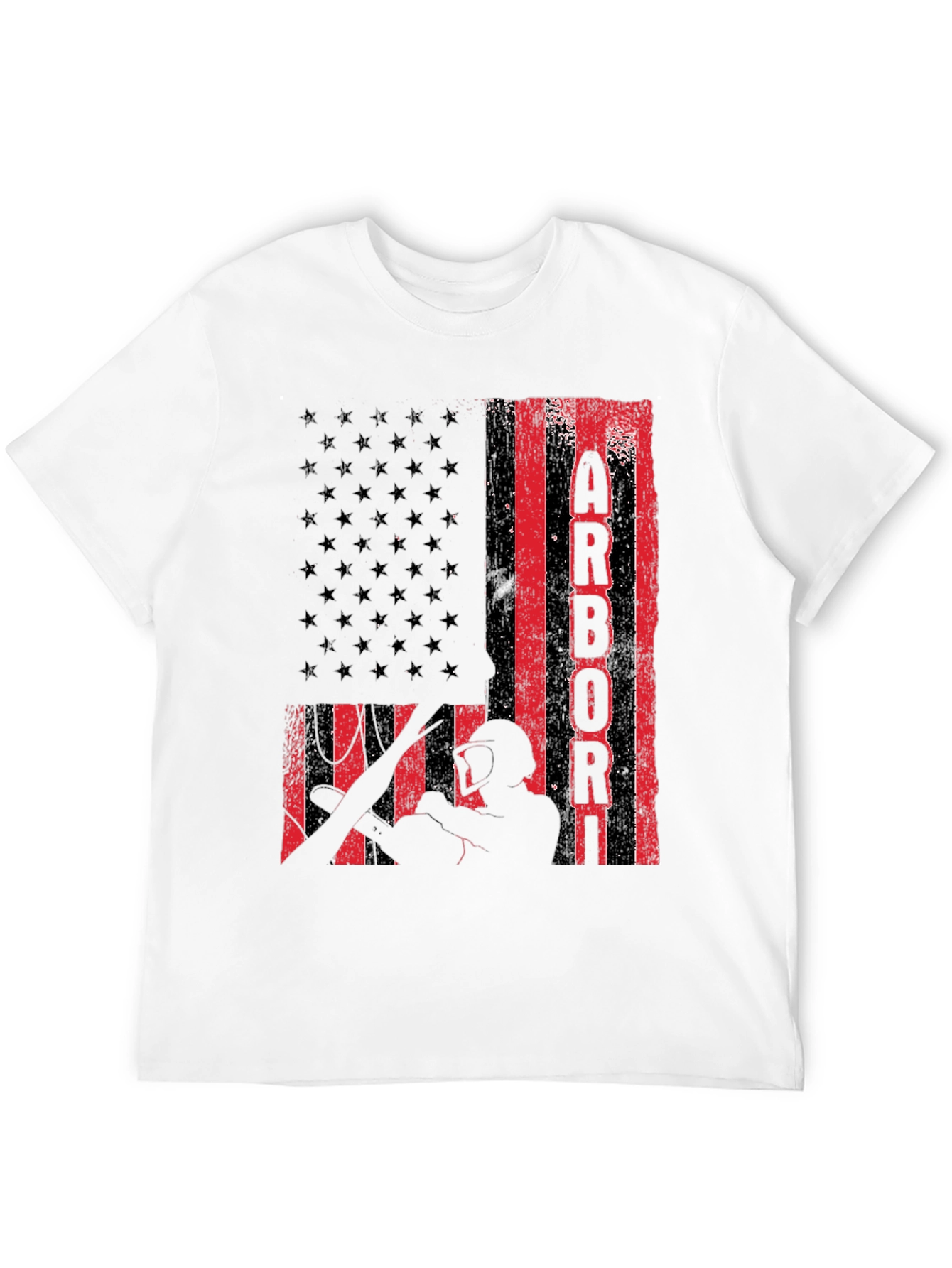 Camiseta Arborista Bandera Americana