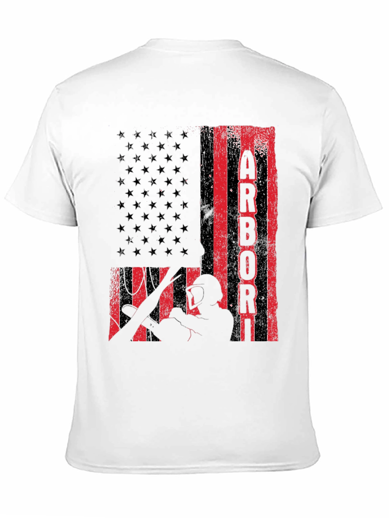 Camiseta Arborista Bandera Americana