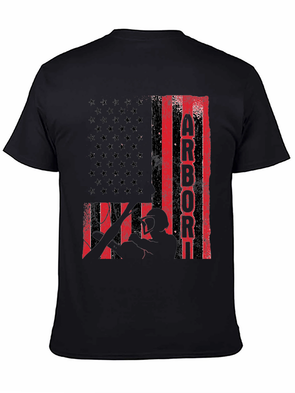 Camiseta Arborista Bandera Americana