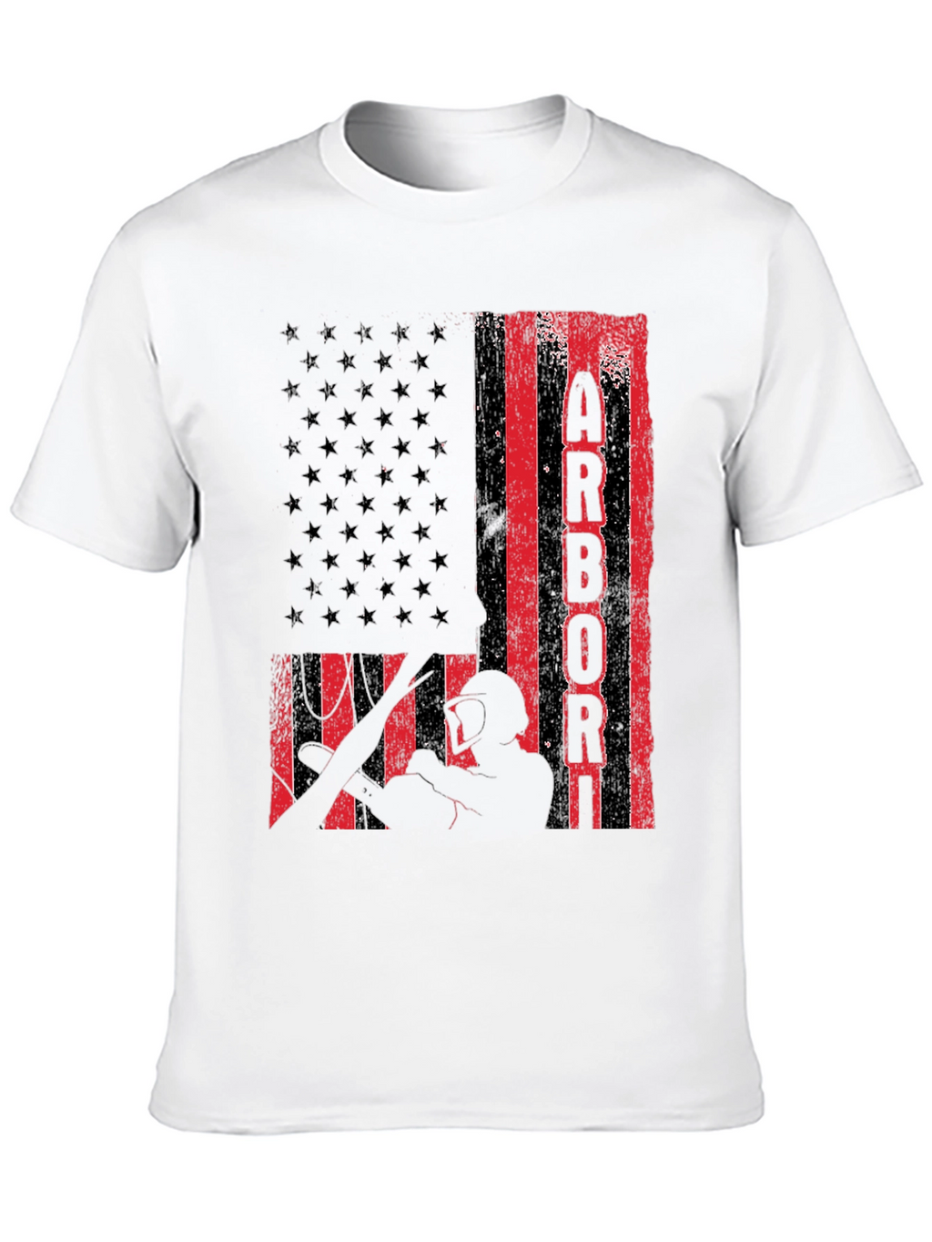 Camiseta Arborista Bandera Americana