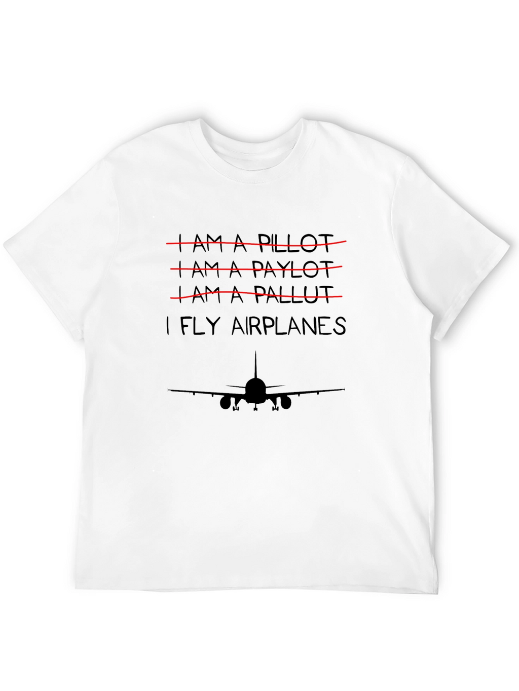 Camiseta Humorística Piloto de Avión