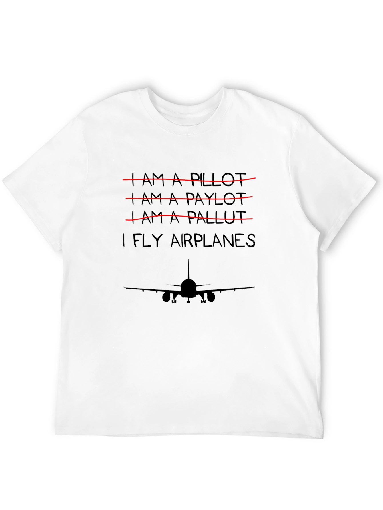 Camiseta Humorística Piloto de Avión