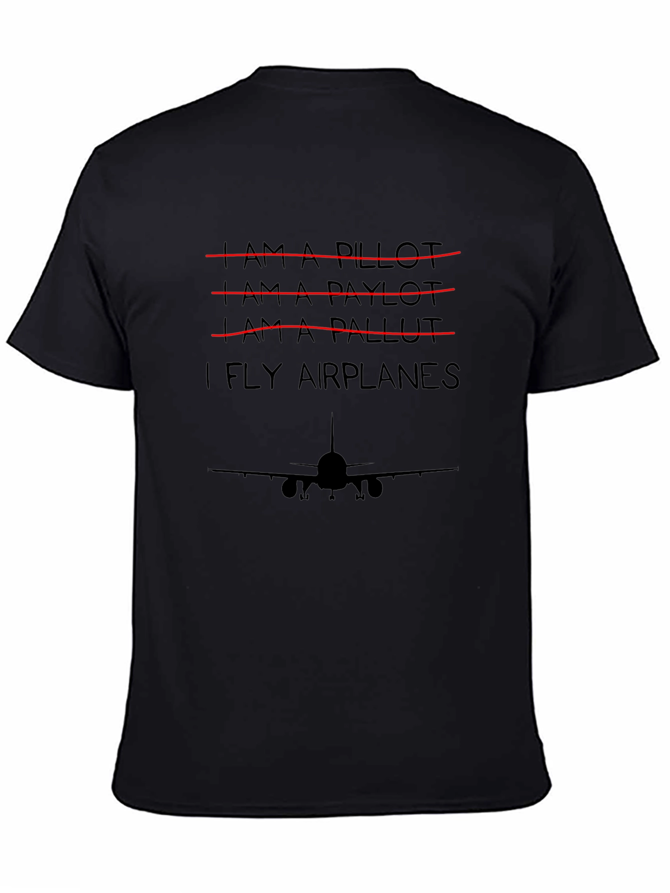 Camiseta Humorística Piloto de Avión