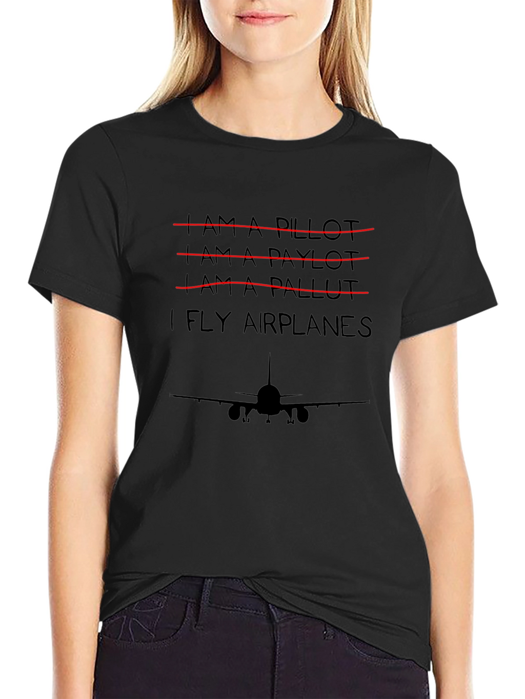 Camiseta Humorística Piloto de Avión