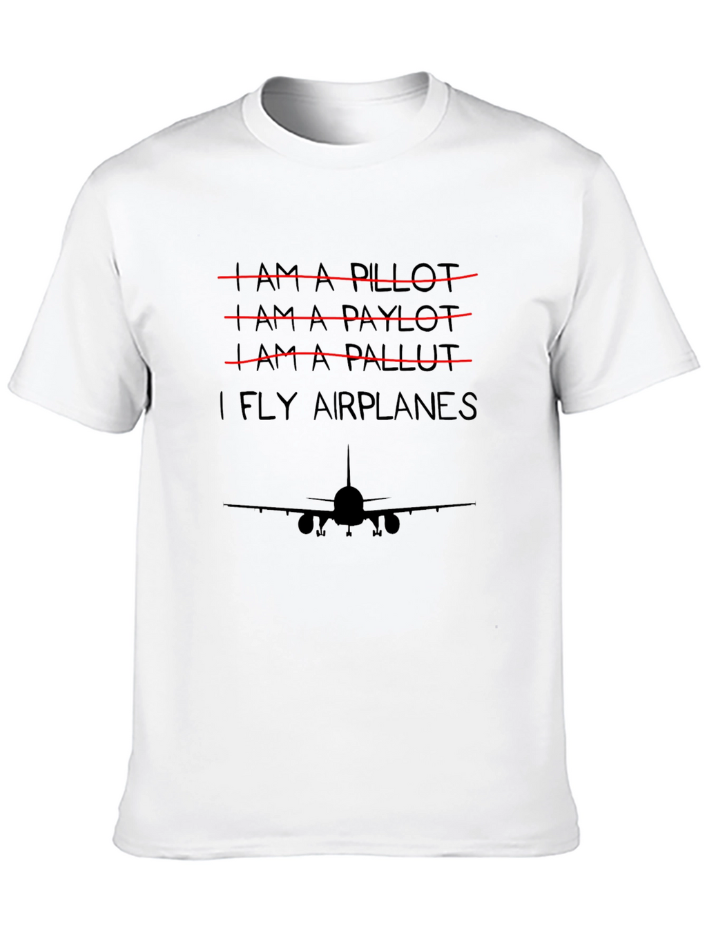 Camiseta Humorística Piloto de Avión