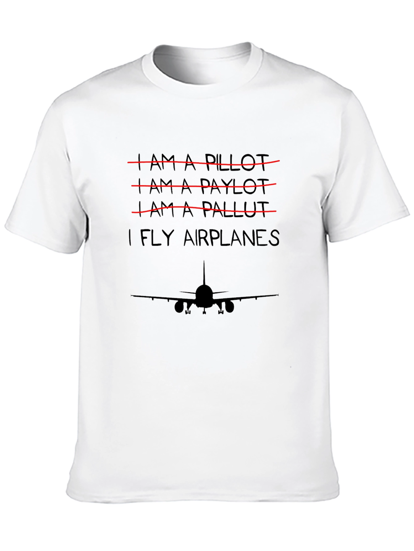 Camiseta Humorística Piloto de Avión