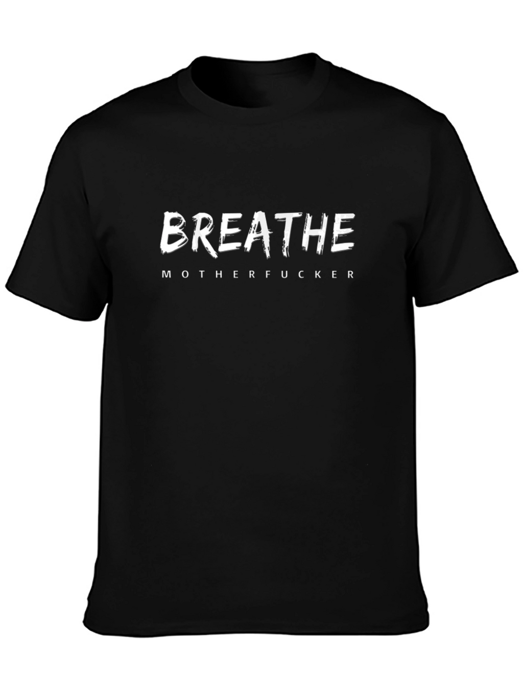 Camiseta Negra Breathe Motherfucker