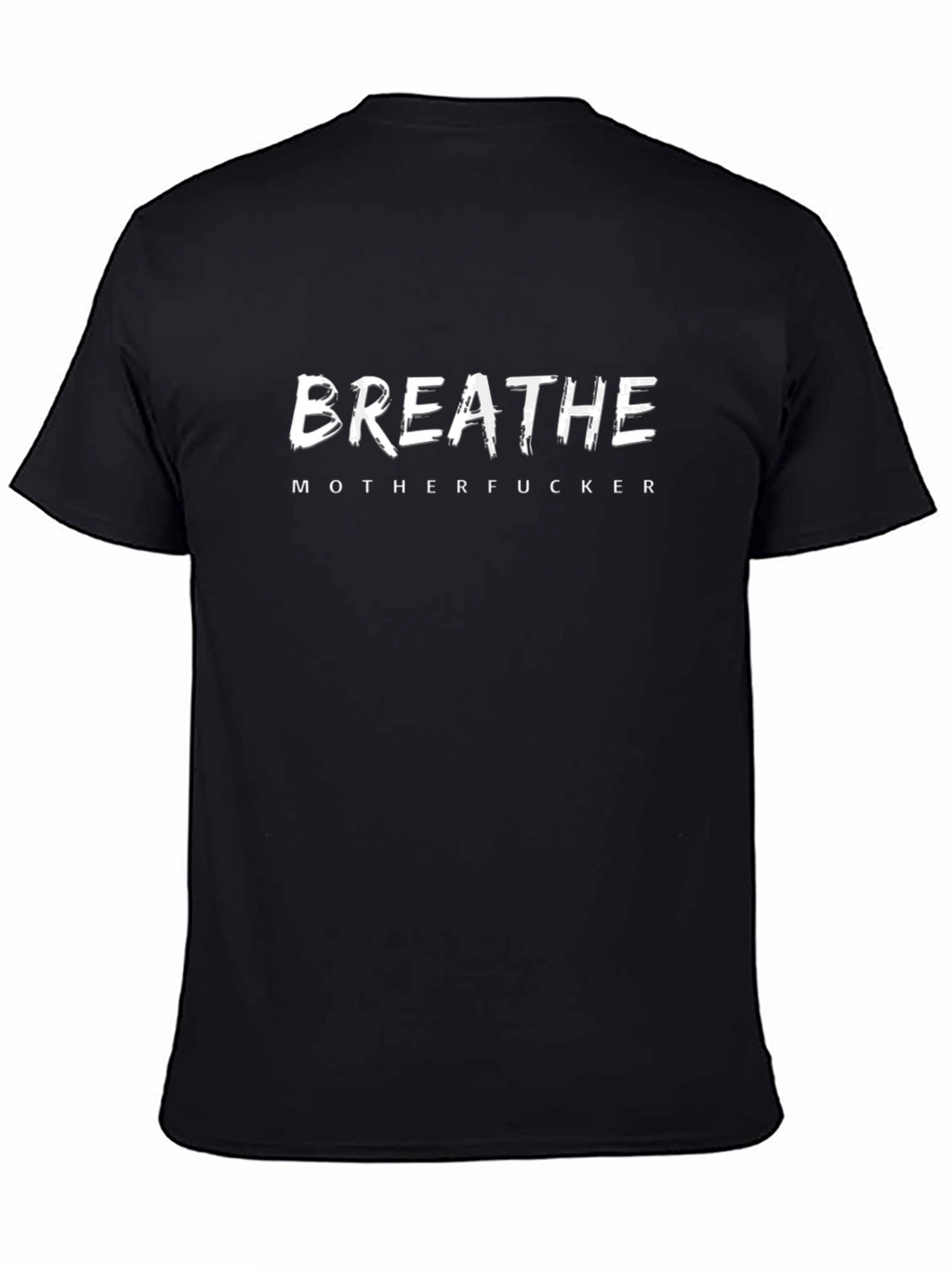 Camiseta Negra Breathe Motherfucker