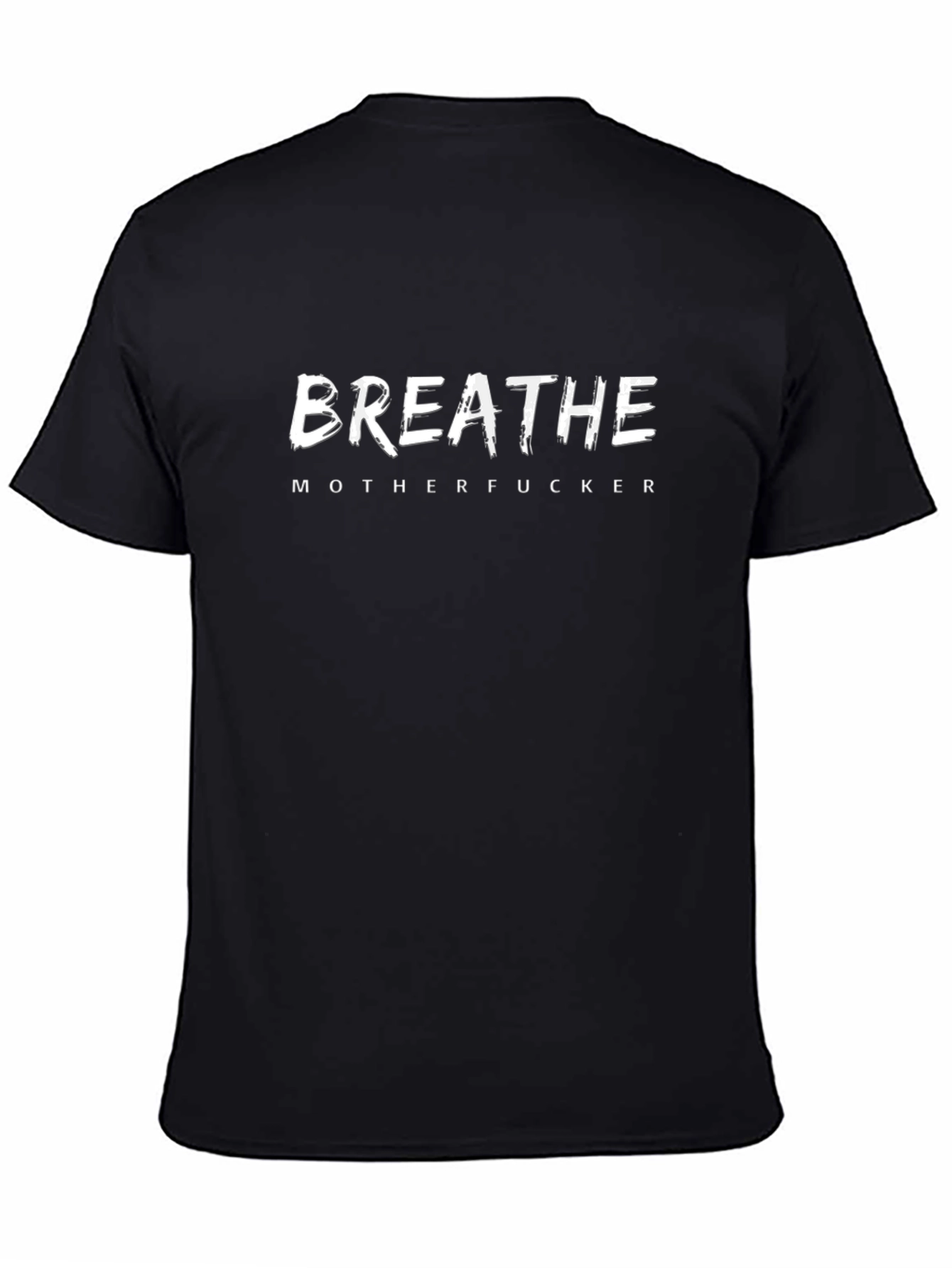 Camiseta Negra Breathe Motherfucker