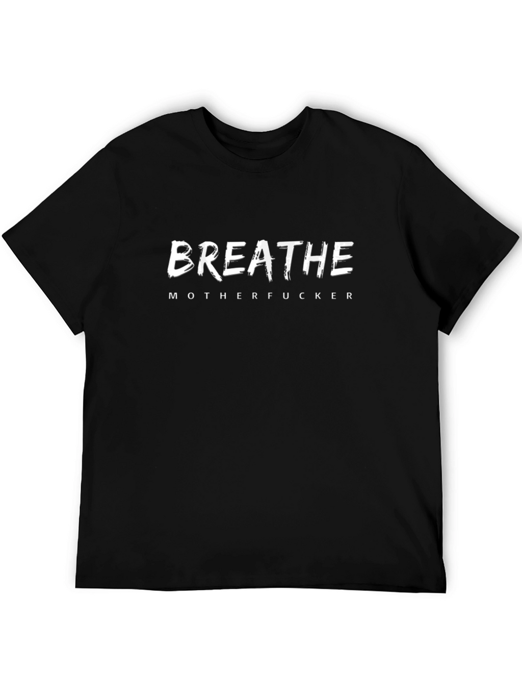 Camiseta Negra Breathe Motherfucker