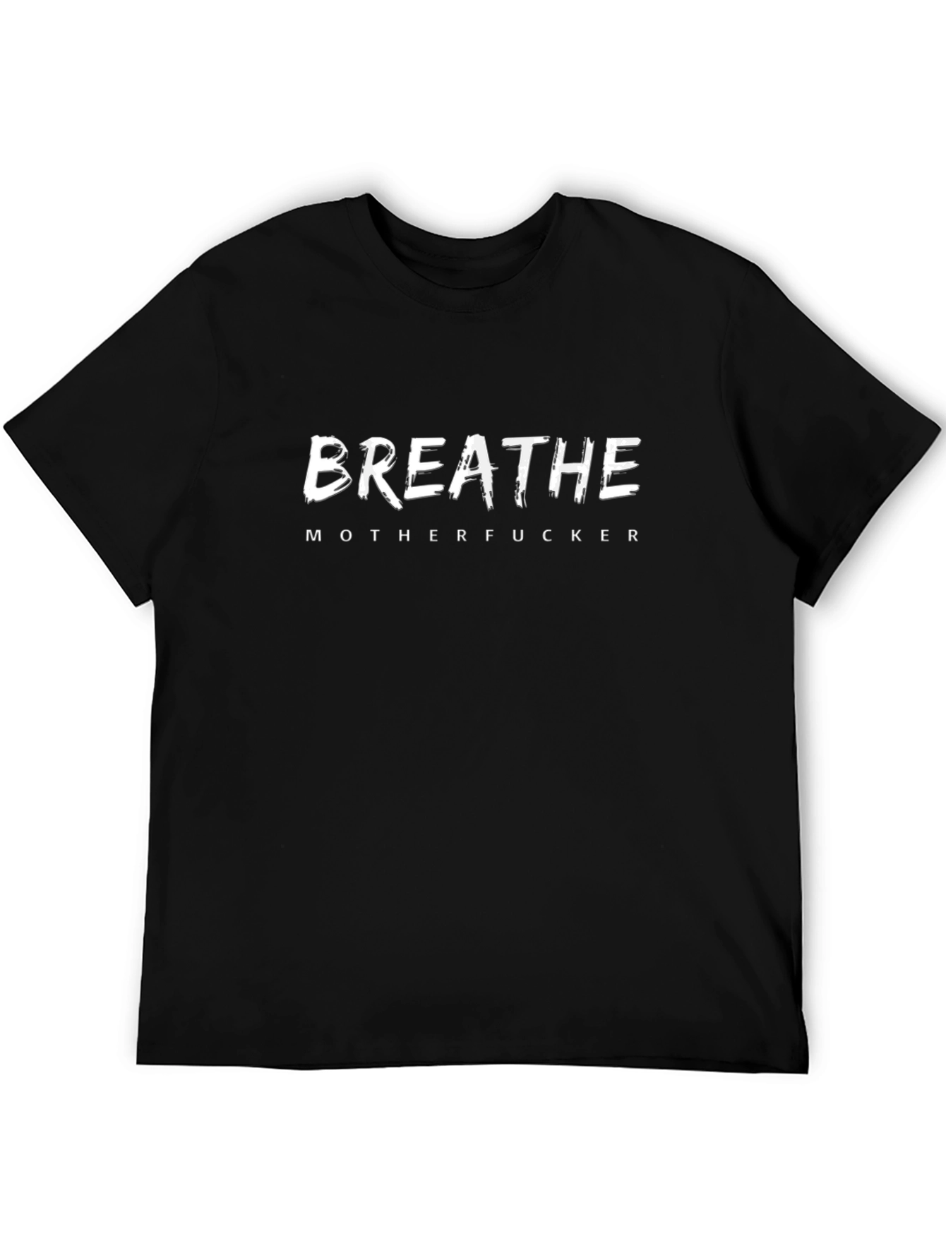 Camiseta Negra Breathe Motherfucker