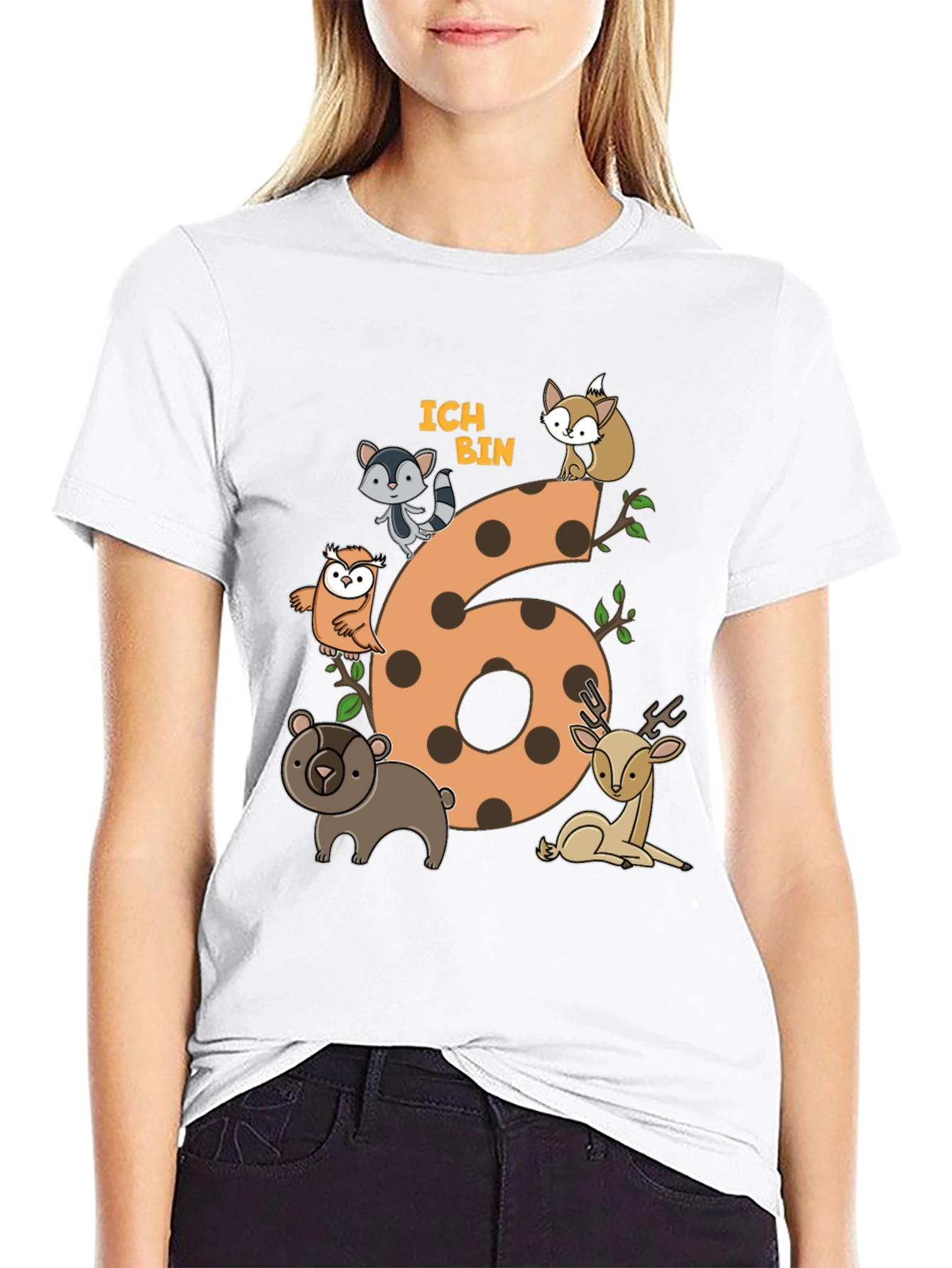 Camiseta Infantil Soy el Número 6