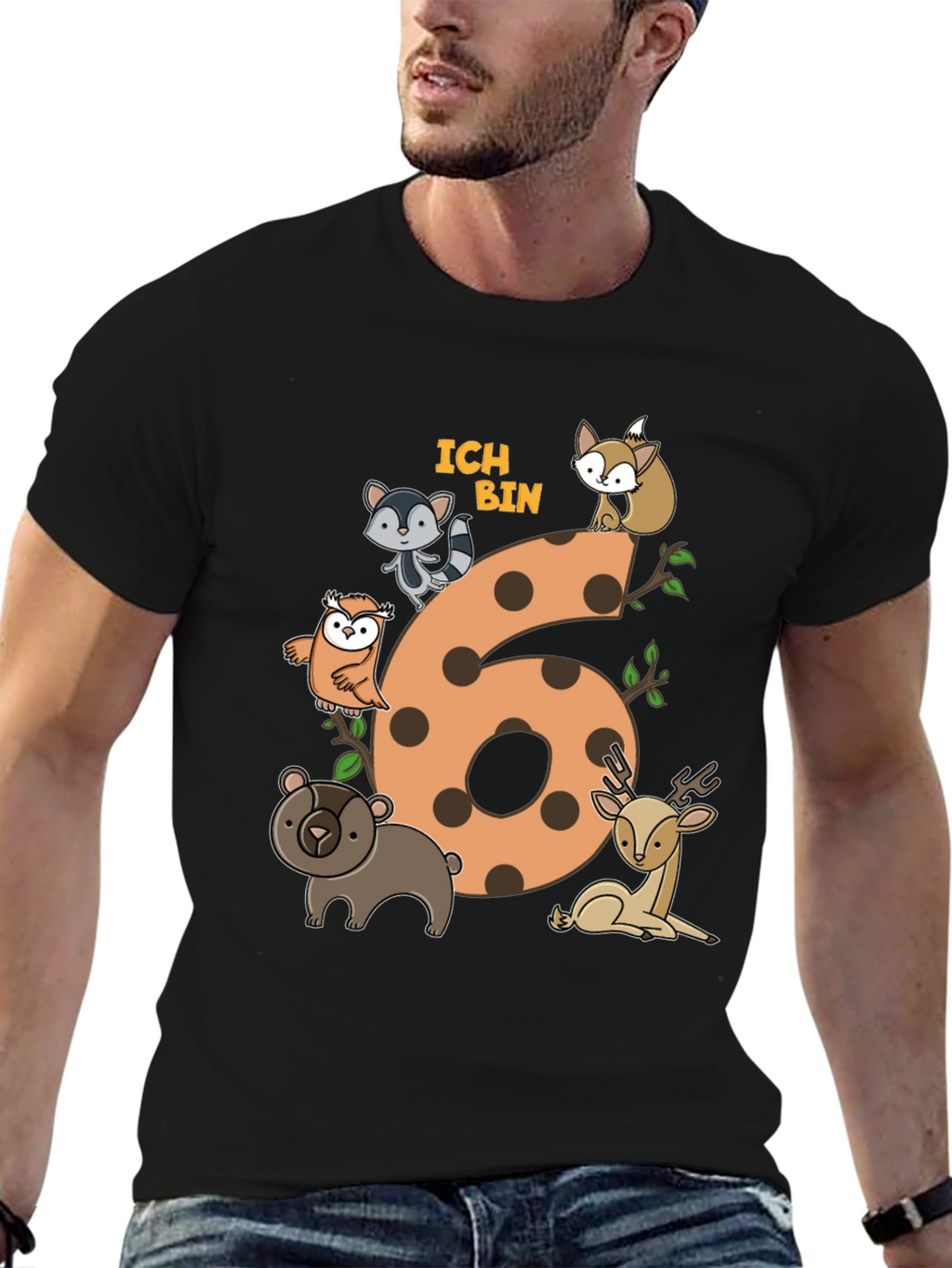 Camiseta Infantil Soy el Número 6