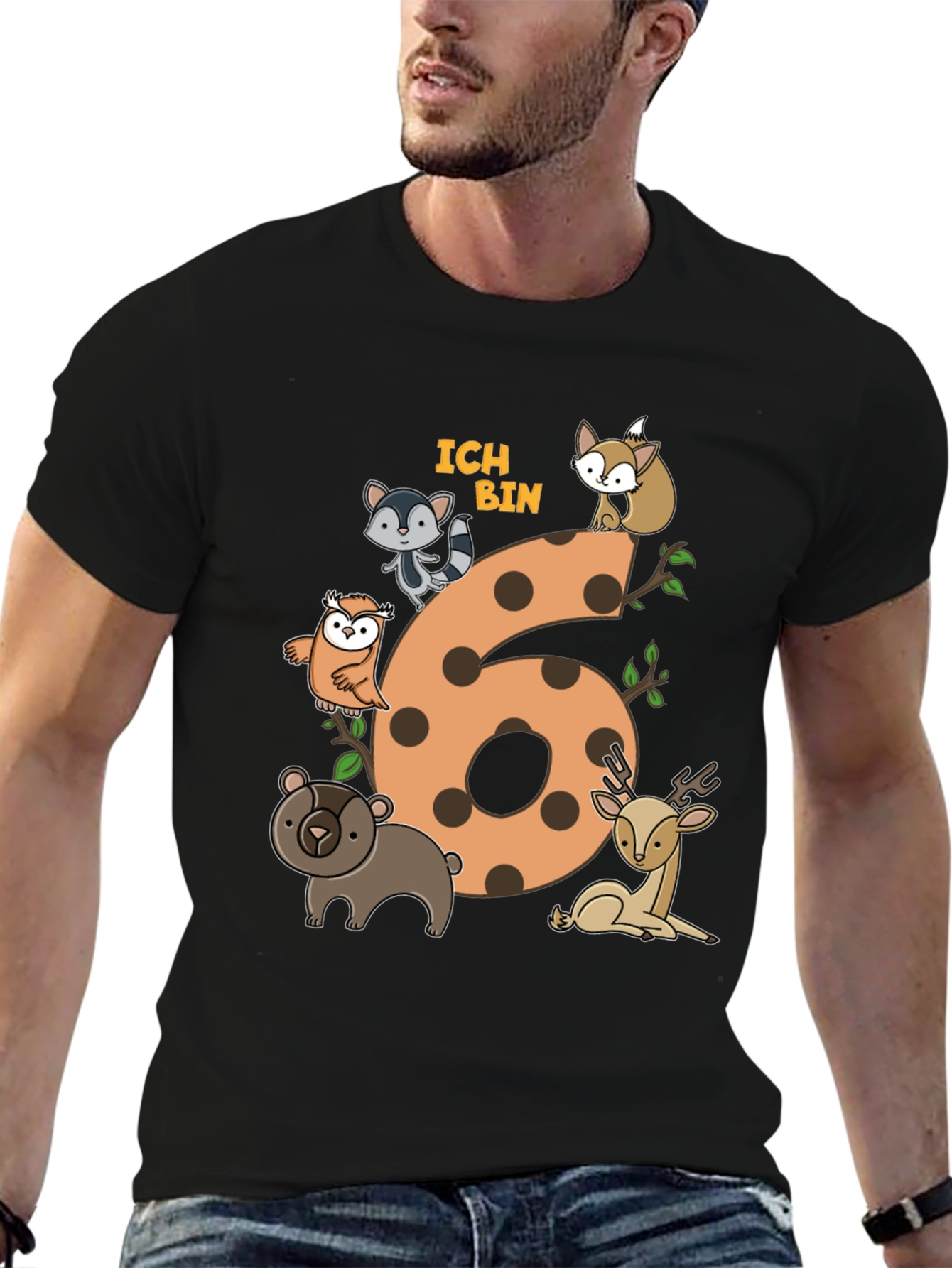 Camiseta Infantil Soy el Número 6