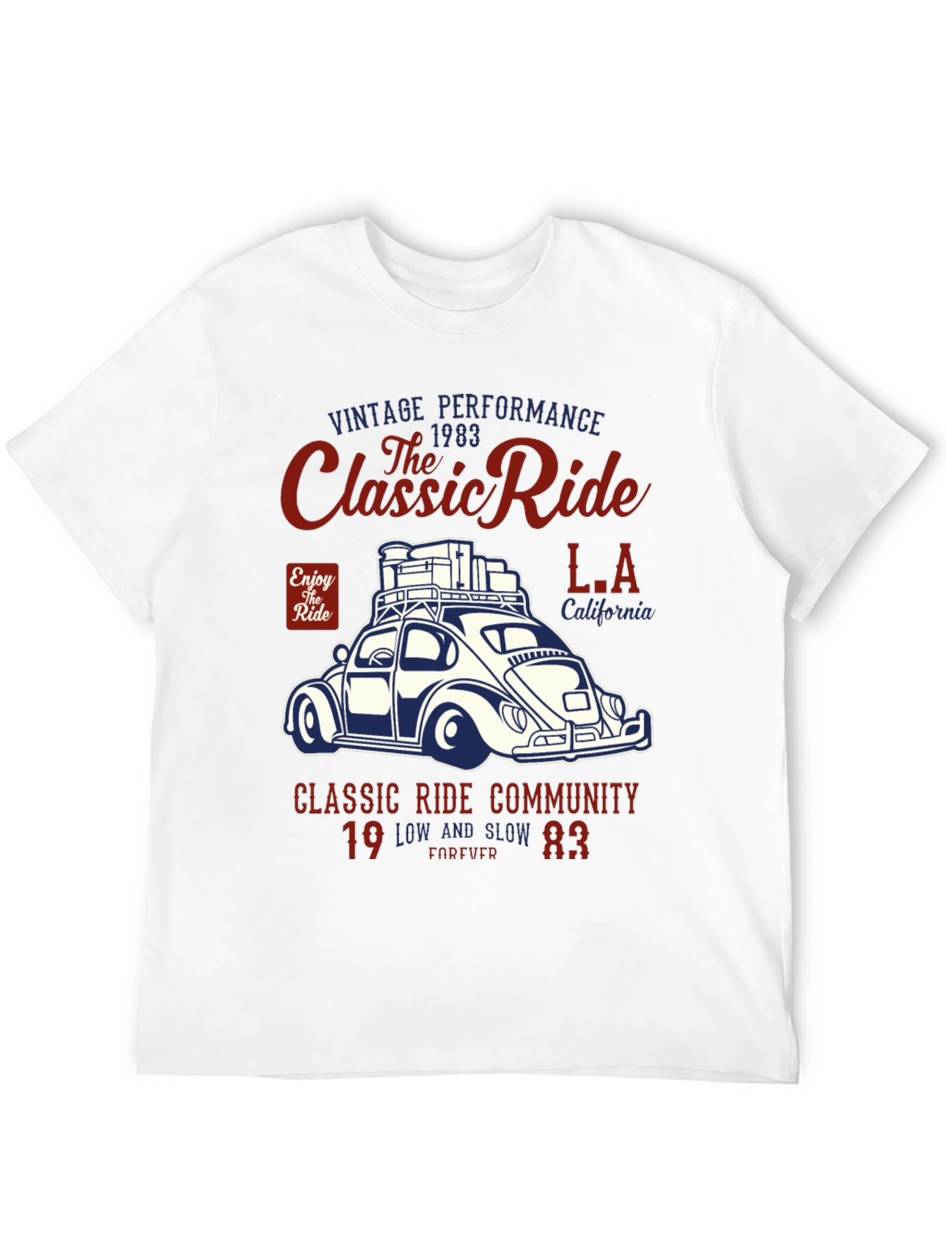 Camiseta Clásica The Classic Ride - Estilo Vintage