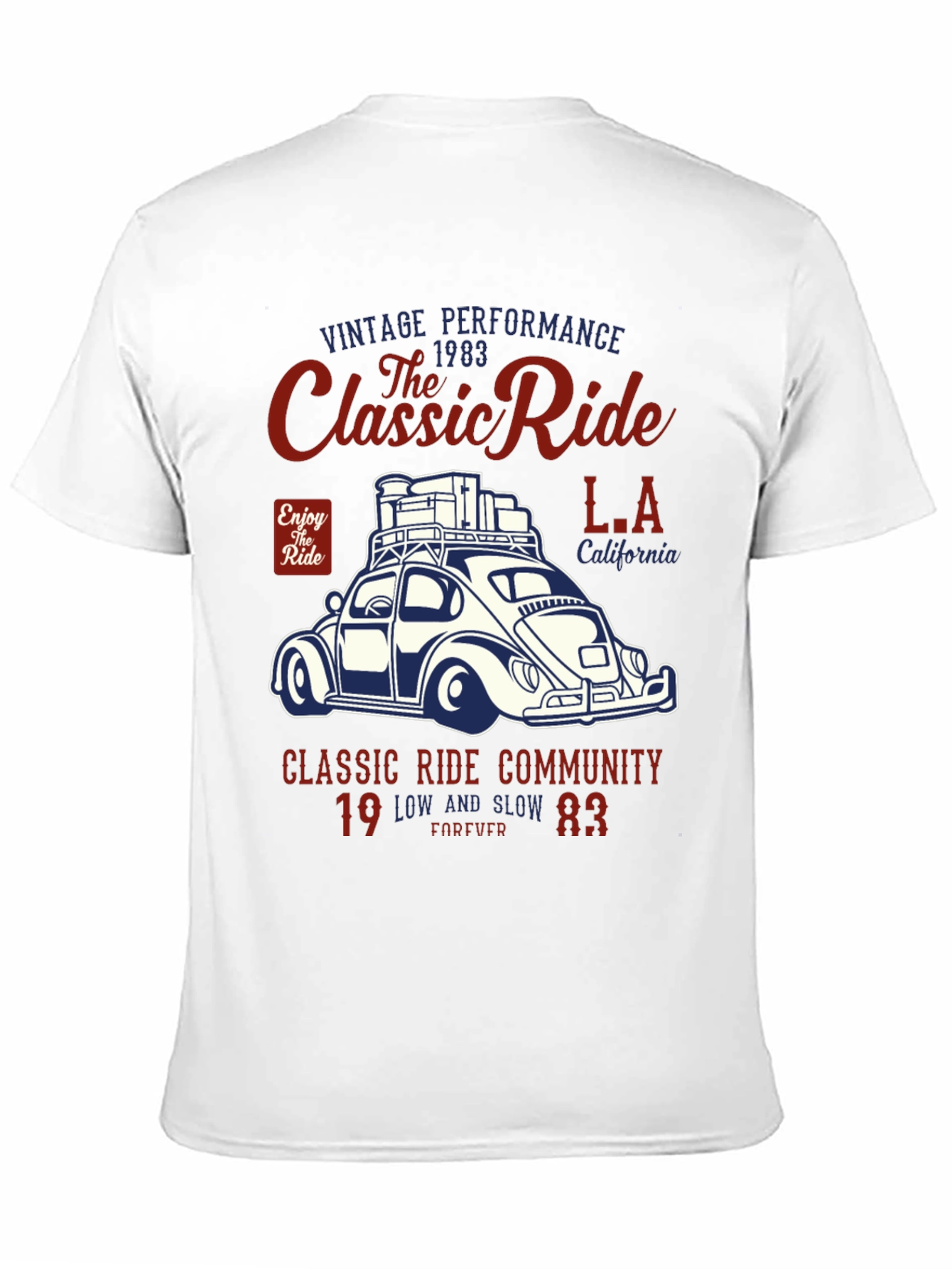 Camiseta Clásica The Classic Ride - Estilo Vintage