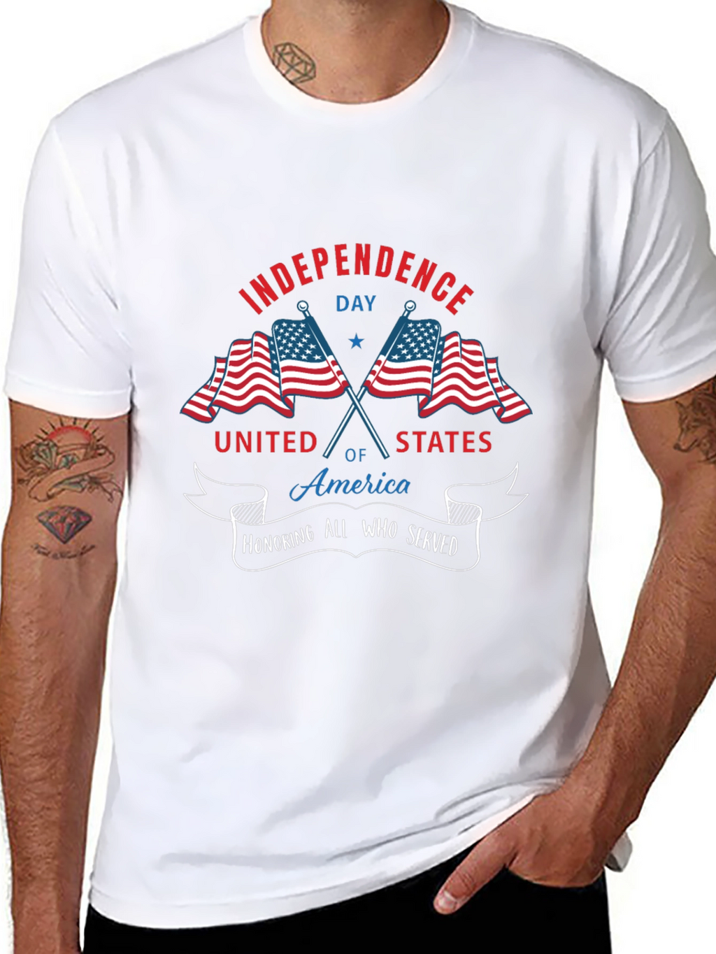 Camiseta Día de la Independencia Americana