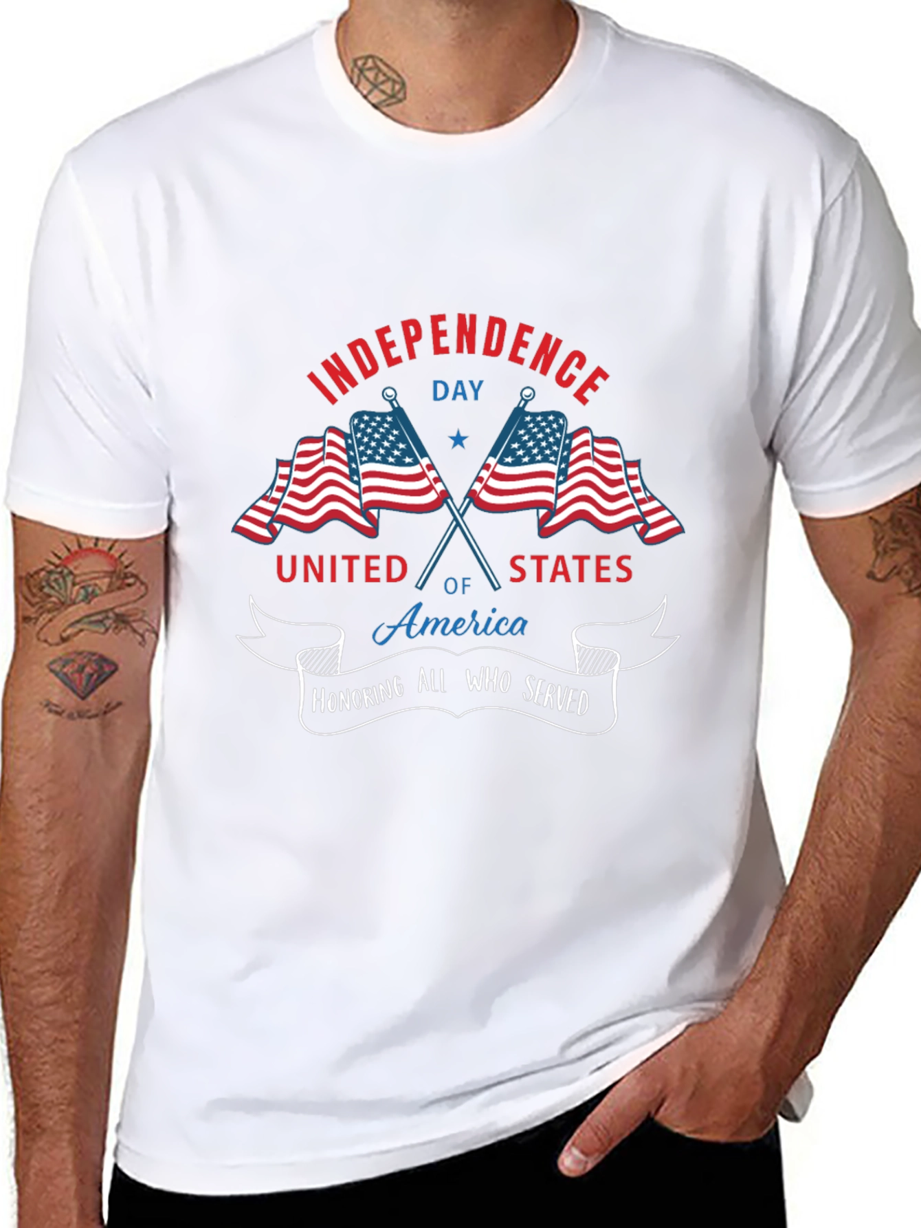 Camiseta Día de la Independencia Americana
