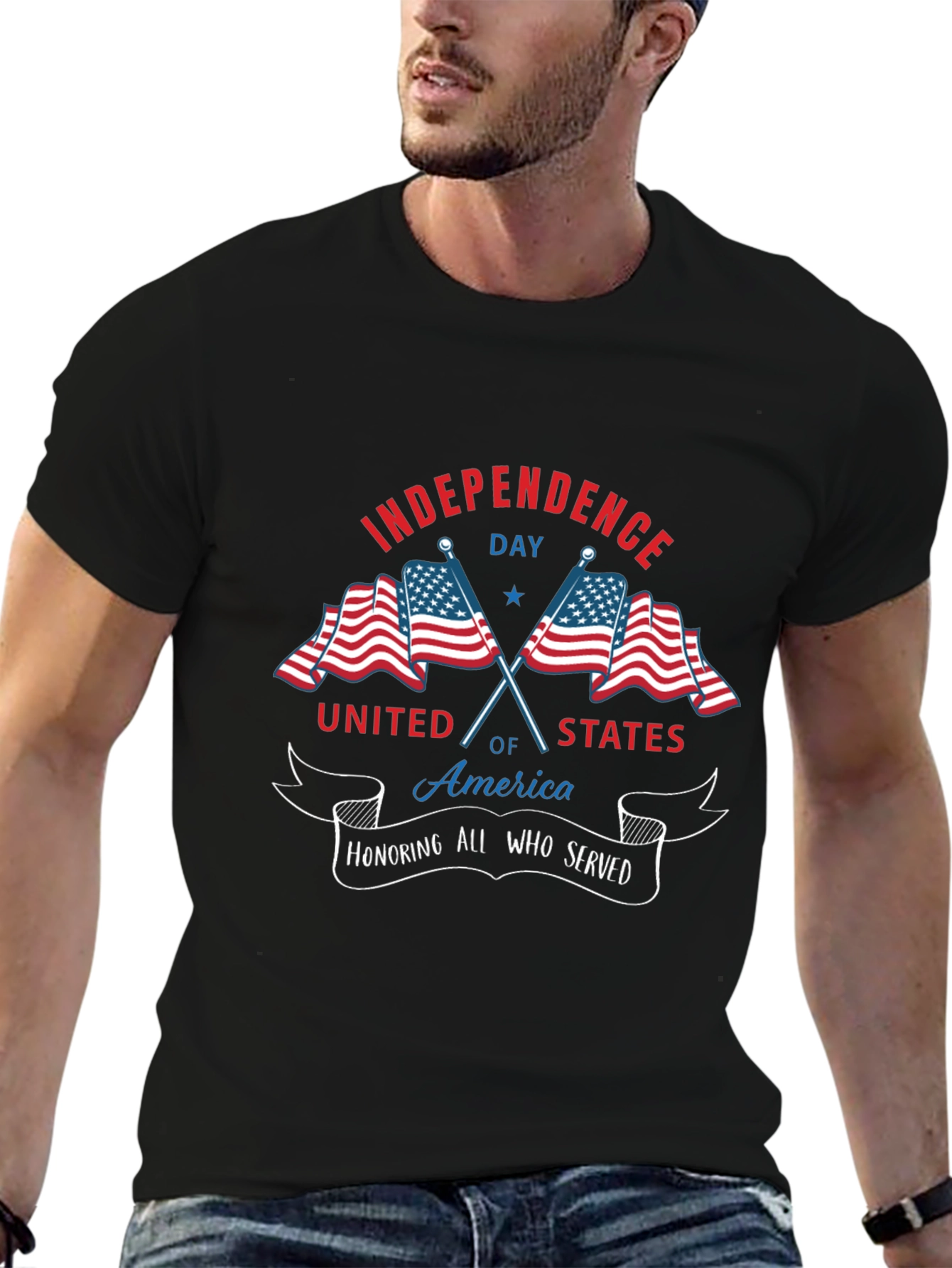 Camiseta Día de la Independencia Americana