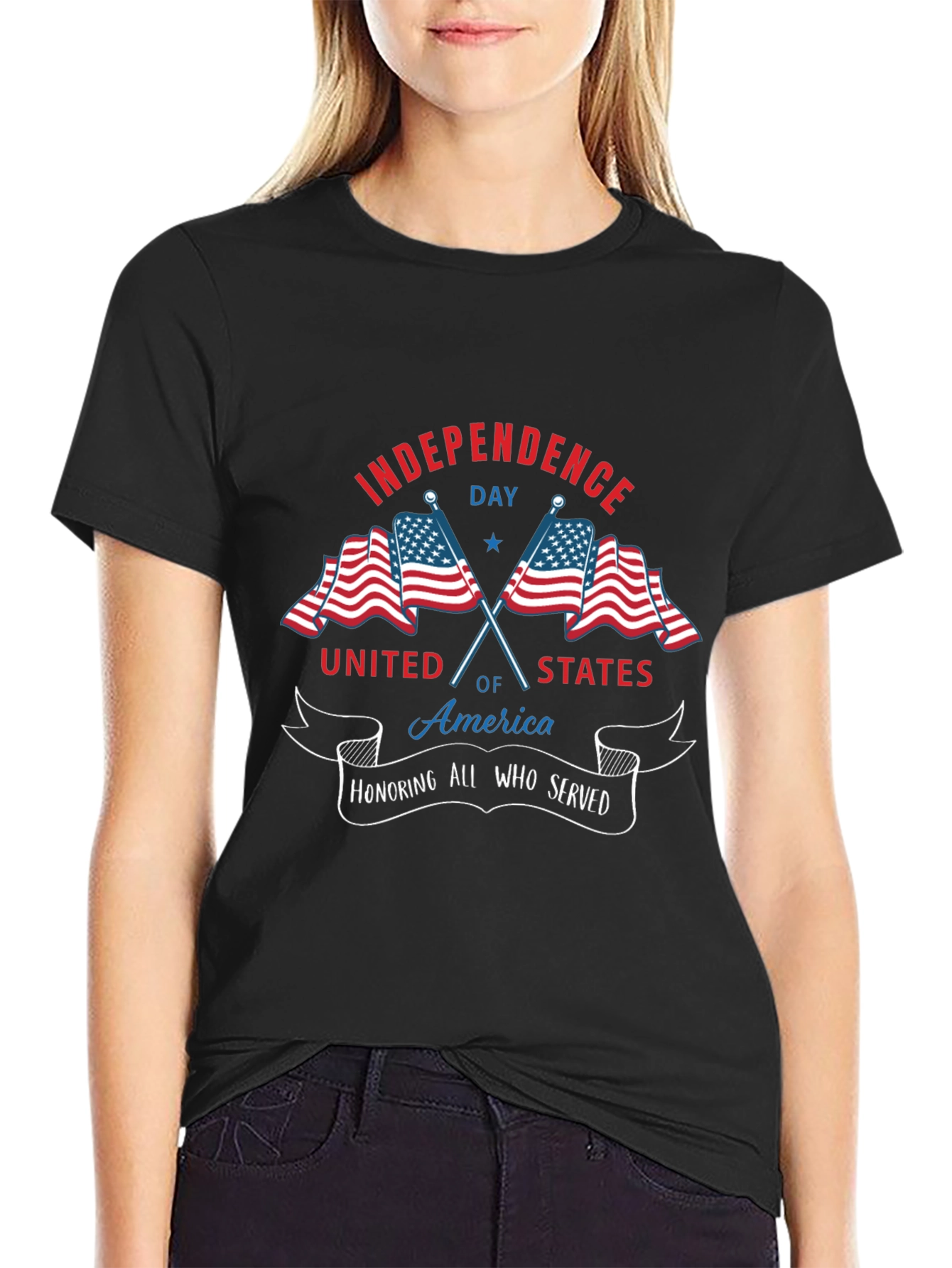 Camiseta Día de la Independencia Americana