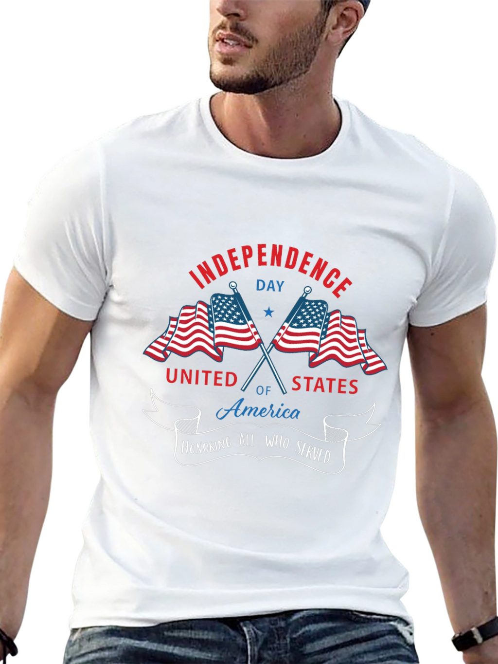 Camiseta Día de la Independencia Americana