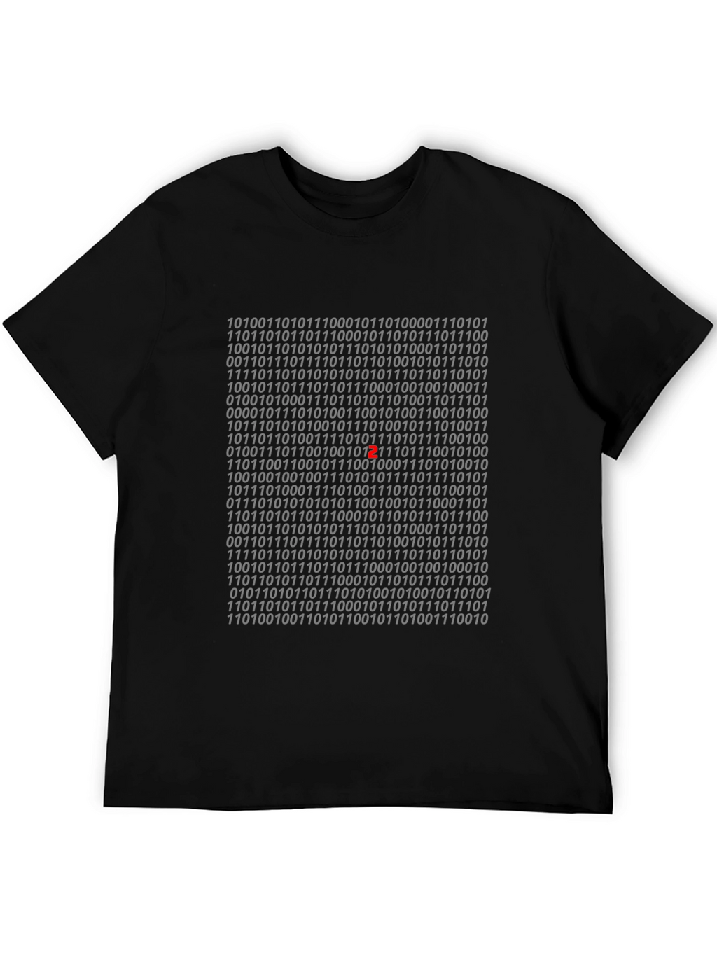 Camiseta Hombre Código Binario Geek
